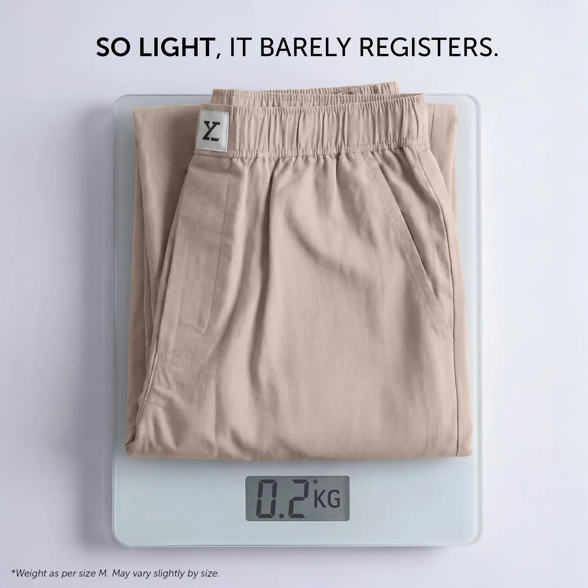 Ultra-Breathable Cotton Chambray Pyjamas - Taupe Grey - Image 7