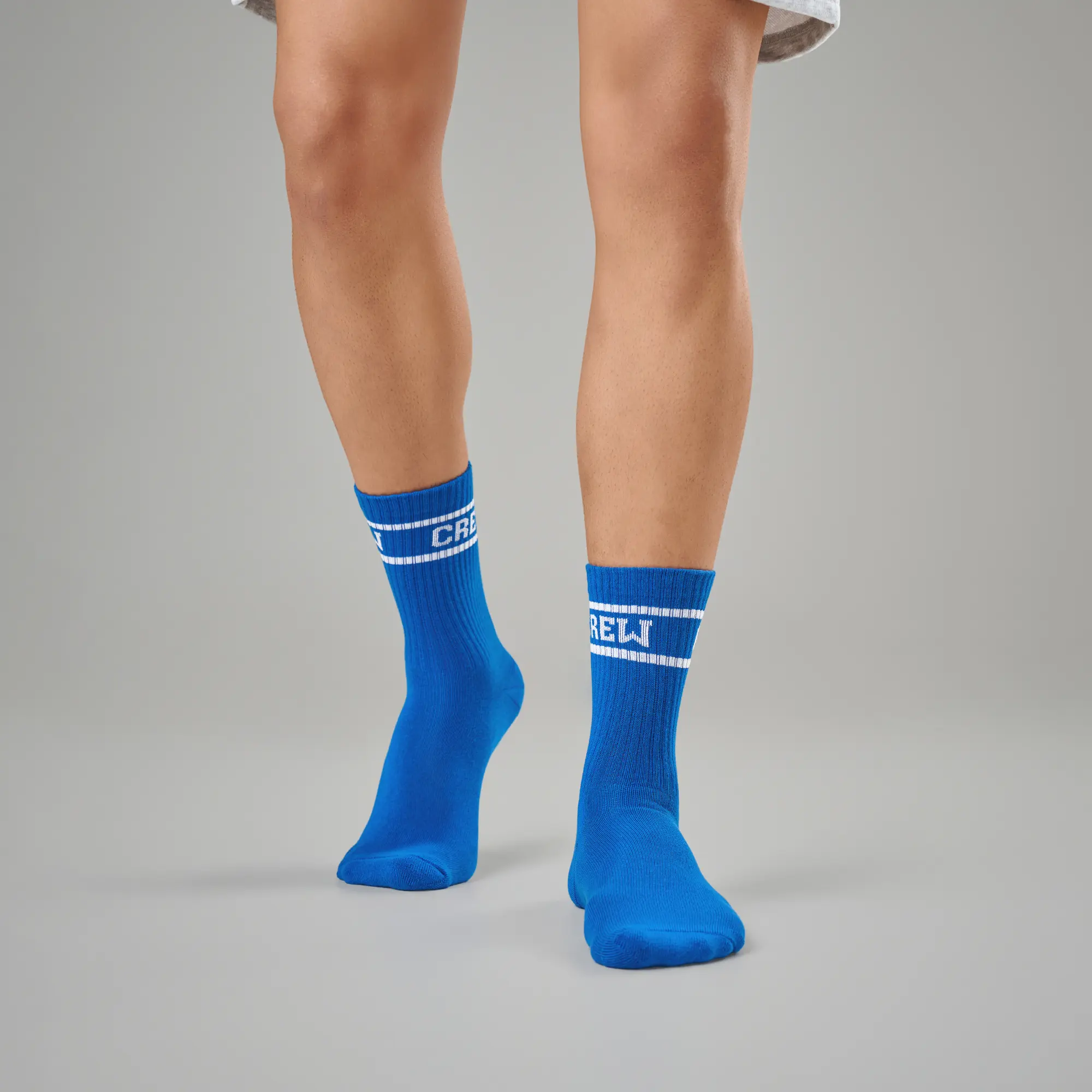 Crew Calf Length Socks - Varsity Blue - Image 4