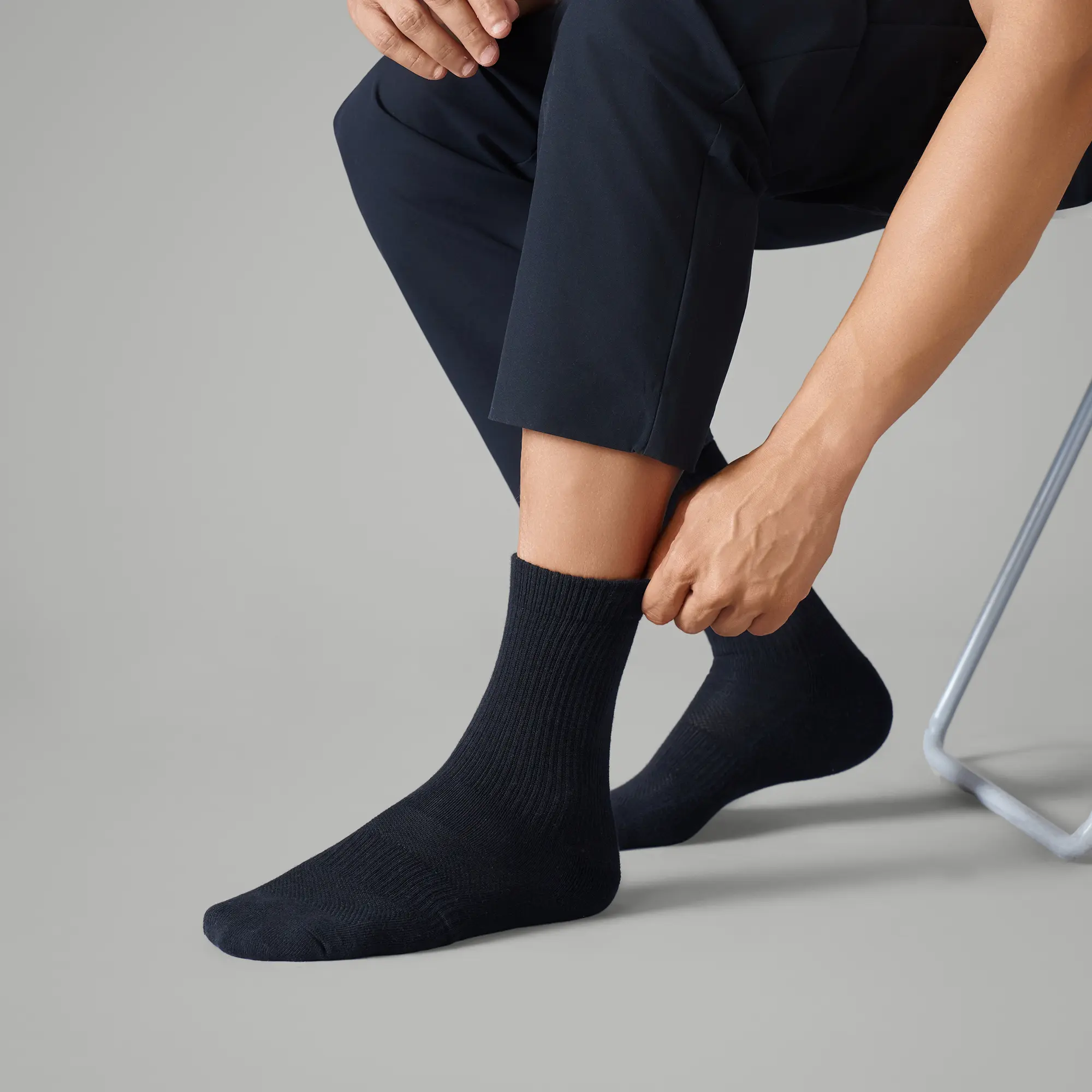 Crew-Length Socks - Multicolor (Pack of 3) - Image 2