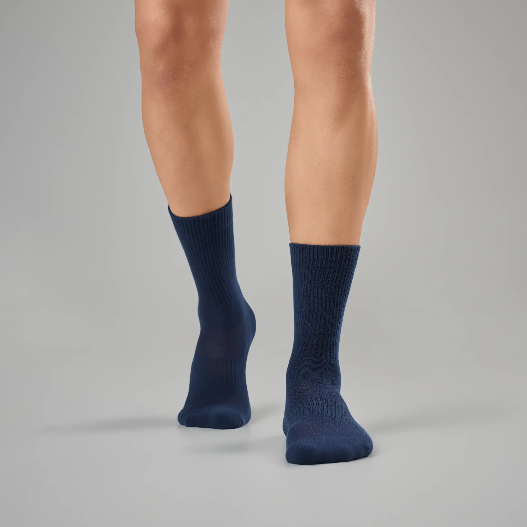 Crew-Length Socks - Midnight Blue - Image 5