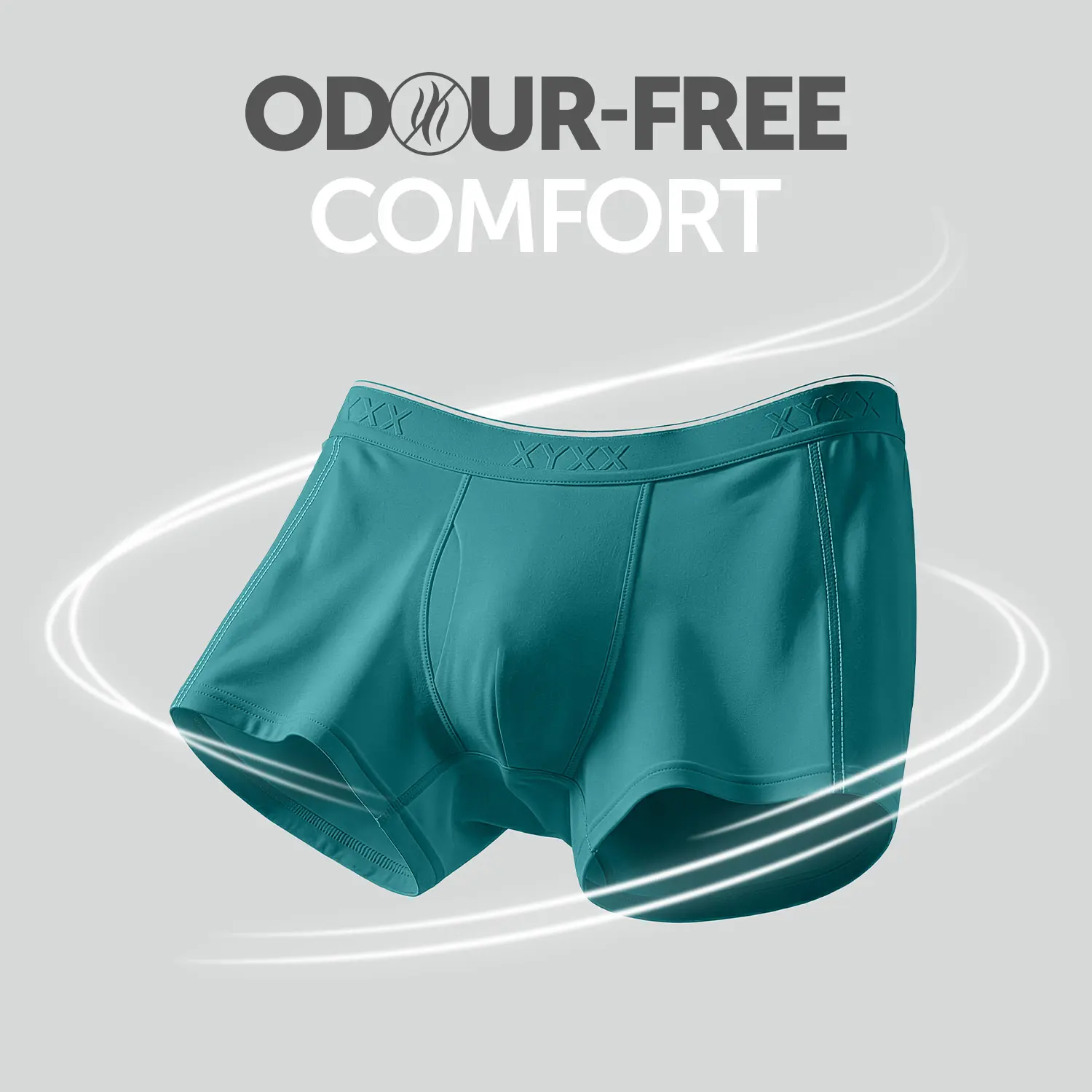 Crux Cotton Stretch Trunks Emerald Green - Image 2