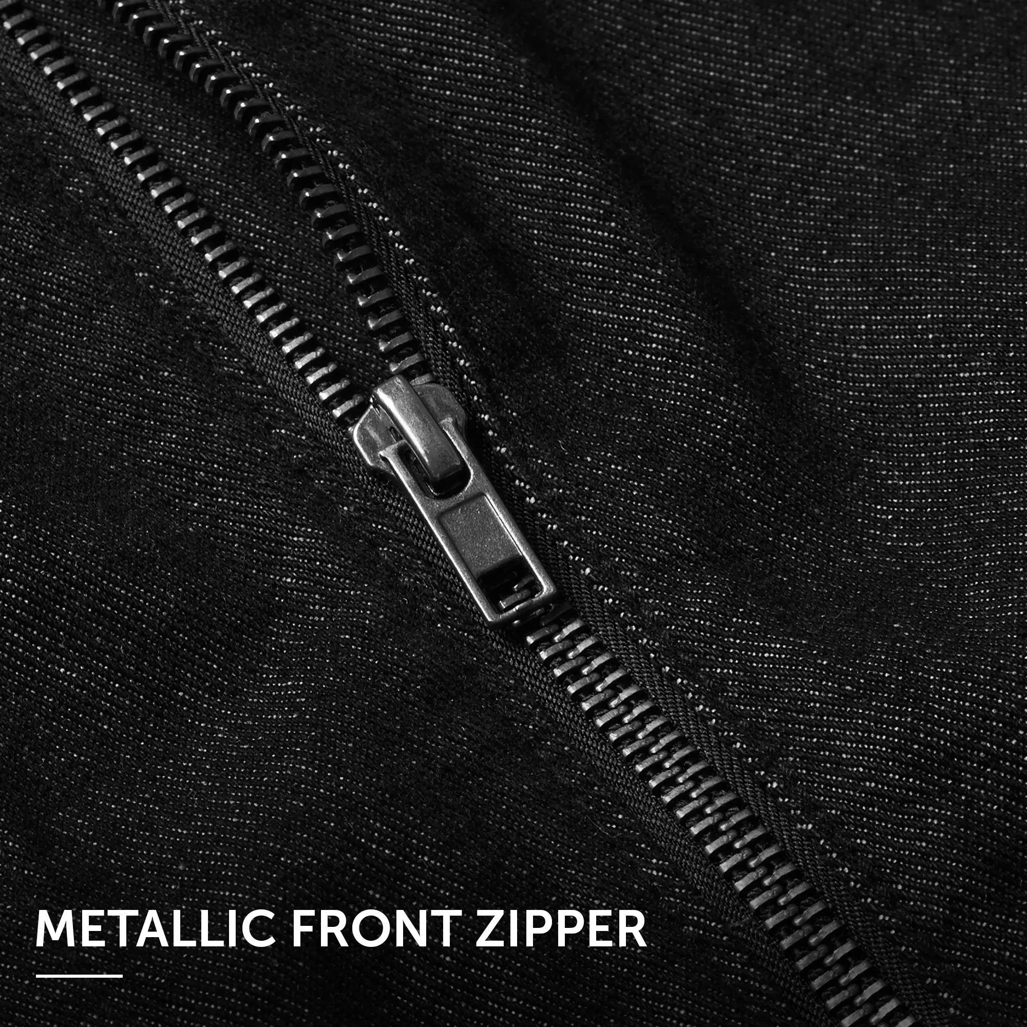 Denim Jacket - Pitch Black - Image 4