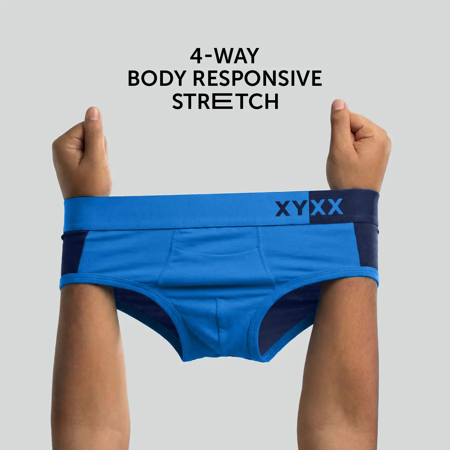 Dualist Modal Briefs Pack of 3 (Aqua Blue, Lime Yellow, Blue) - Image 4
