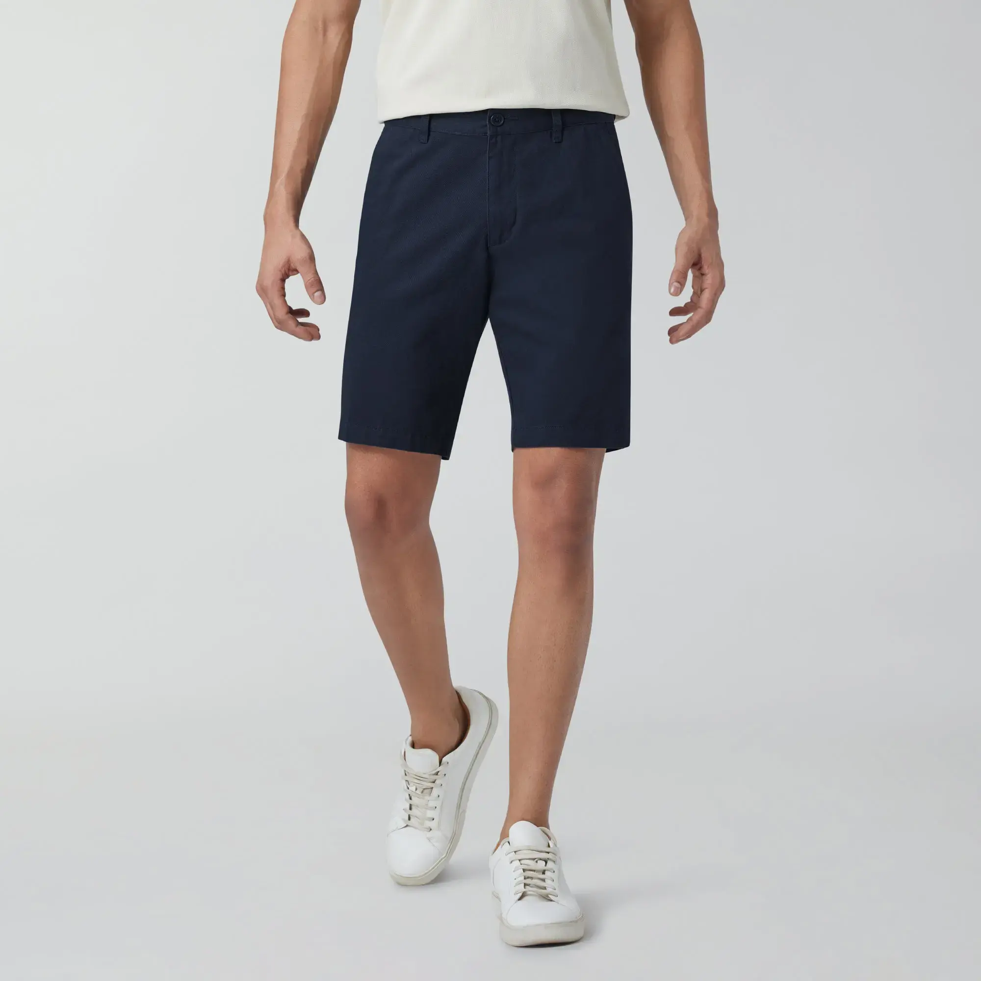Element Cotton Chinos Shorts For Men Midnight Blue