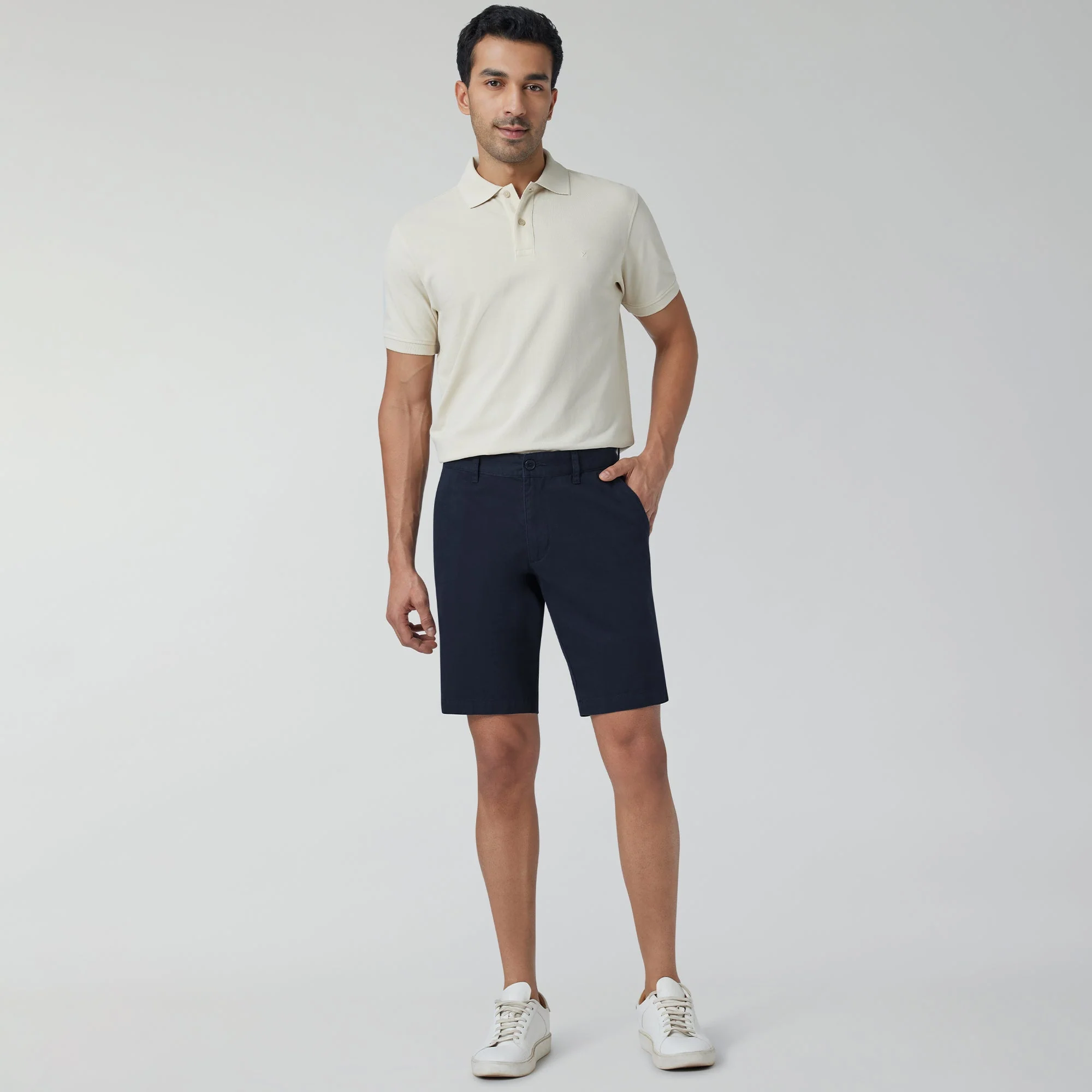 Element Cotton Chinos Shorts For Men Midnight Blue - Image 4