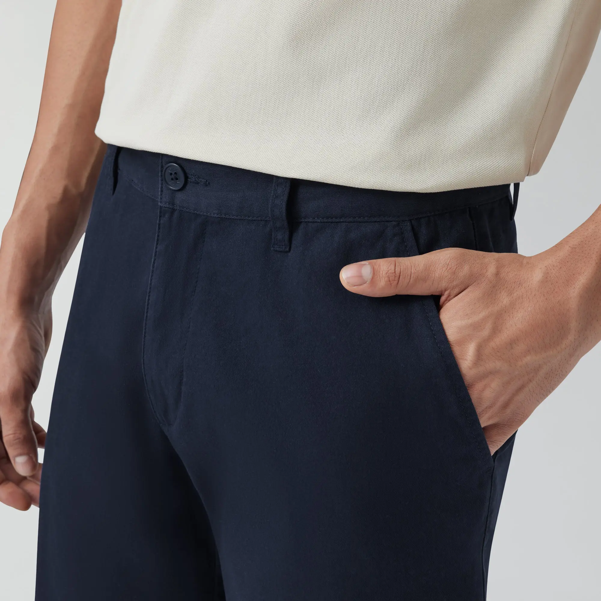 Element Cotton Chinos Shorts For Men Midnight Blue - Image 6