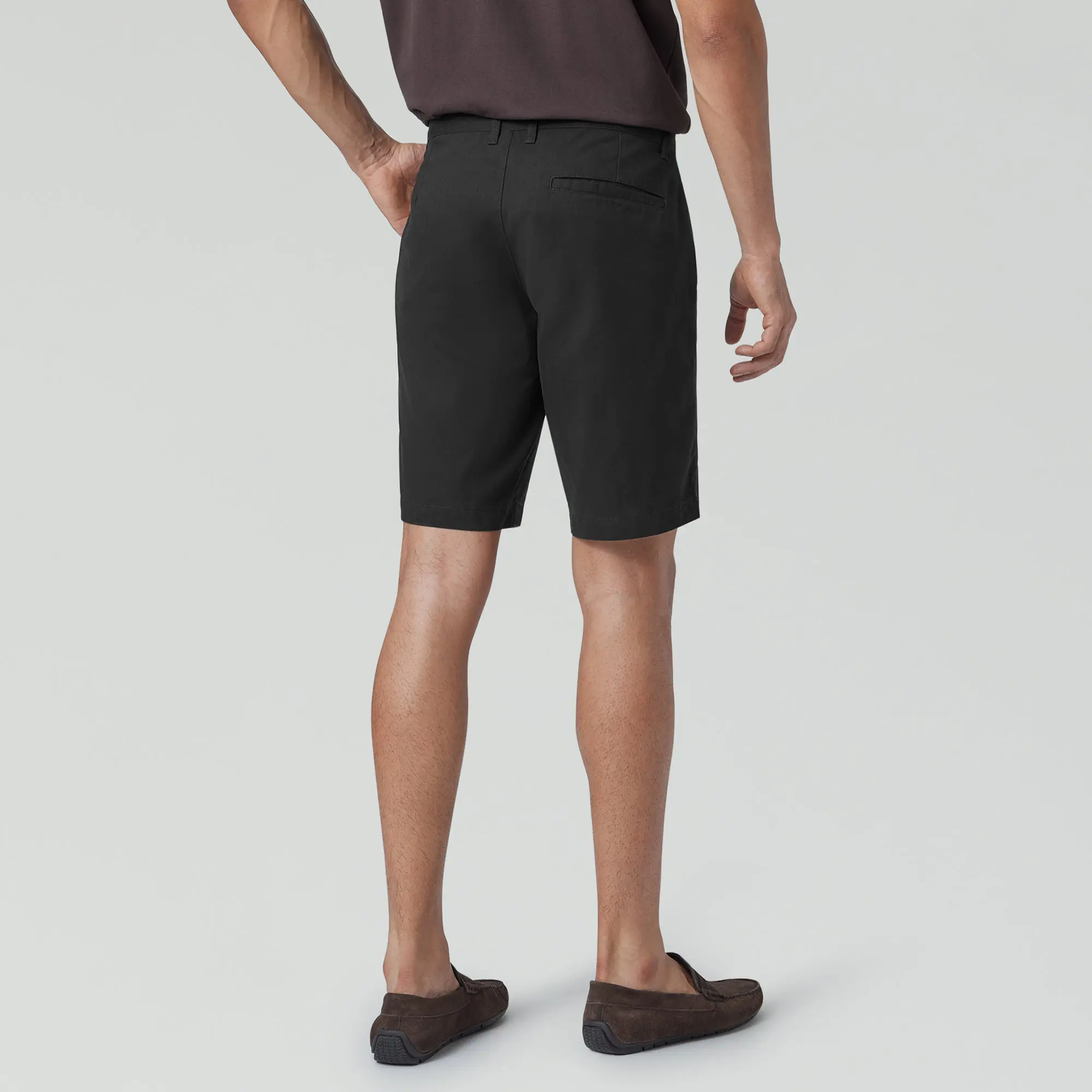 Element Cotton Chinos Shorts For Men Pitch Black - Image 5