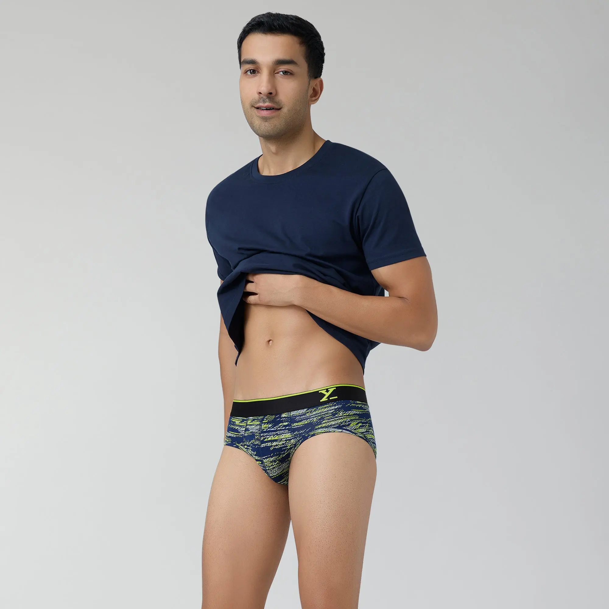 Flux Briefs Blue Green Black (Pack of 3) - Image 6