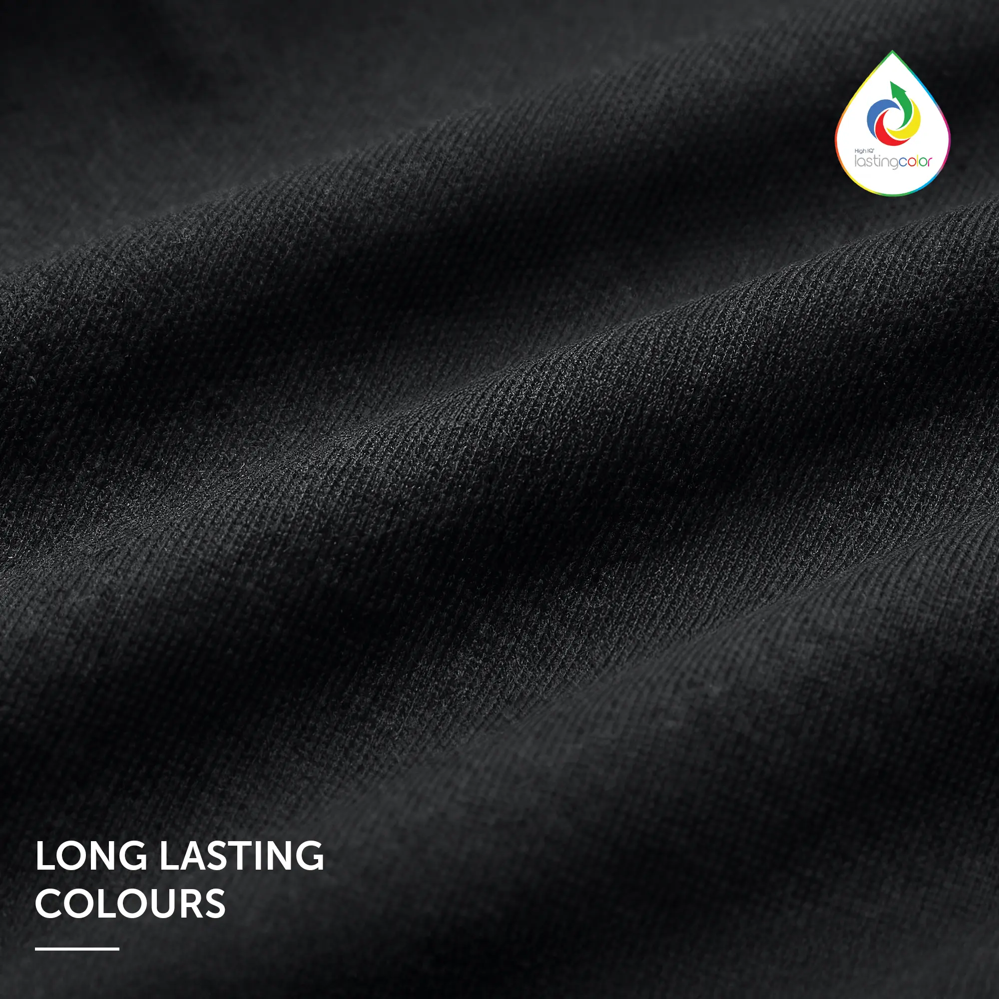 Full Sleeve Polo - Pitch Black - Image 4
