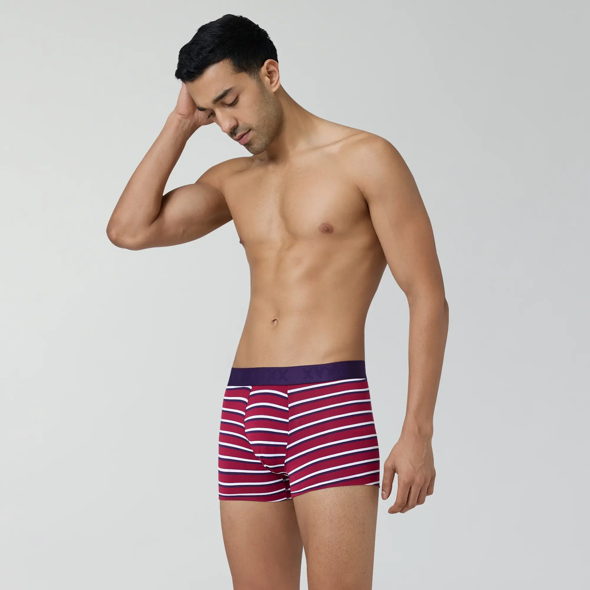 Linea Modal Trunks Brick Red - Image 3