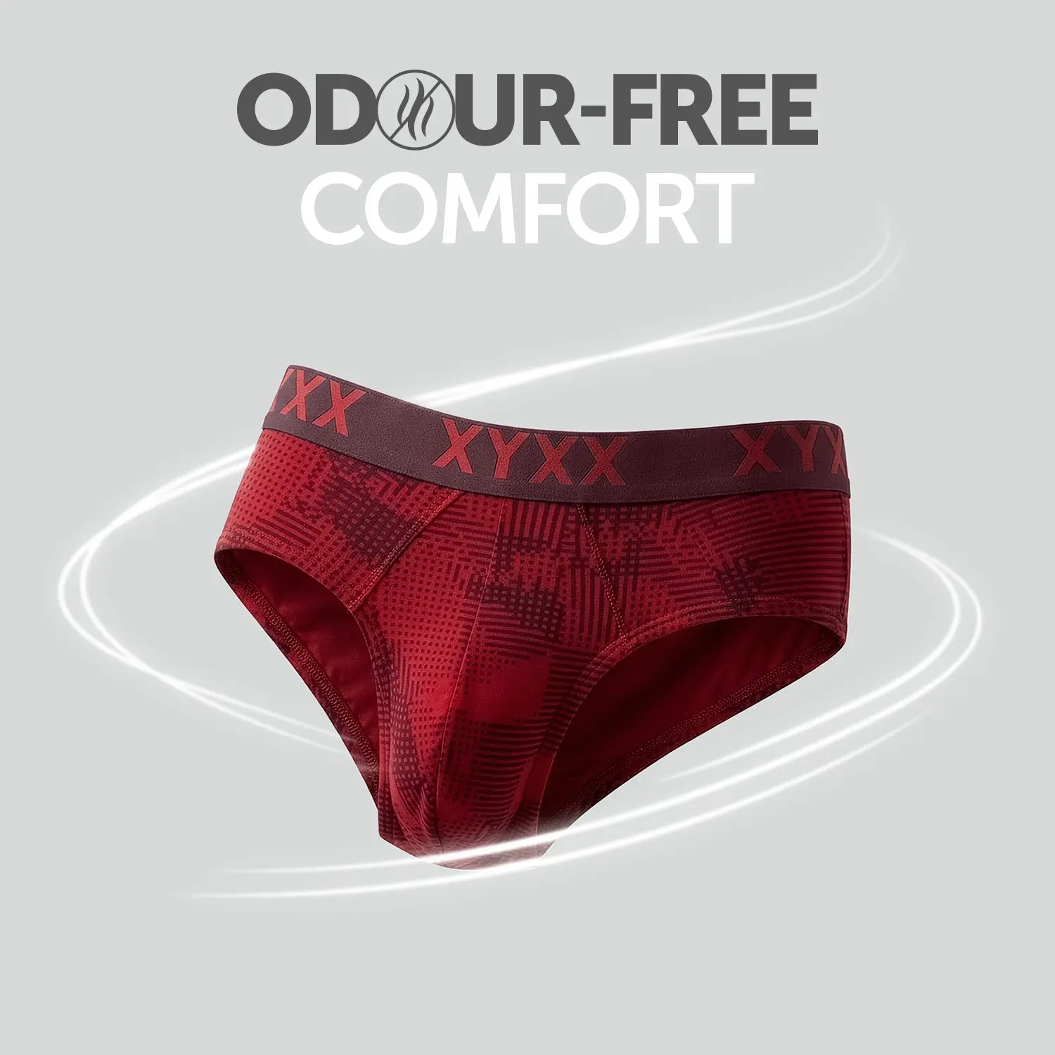 Matrix Cotton-Modal Briefs Code Red - Image 4