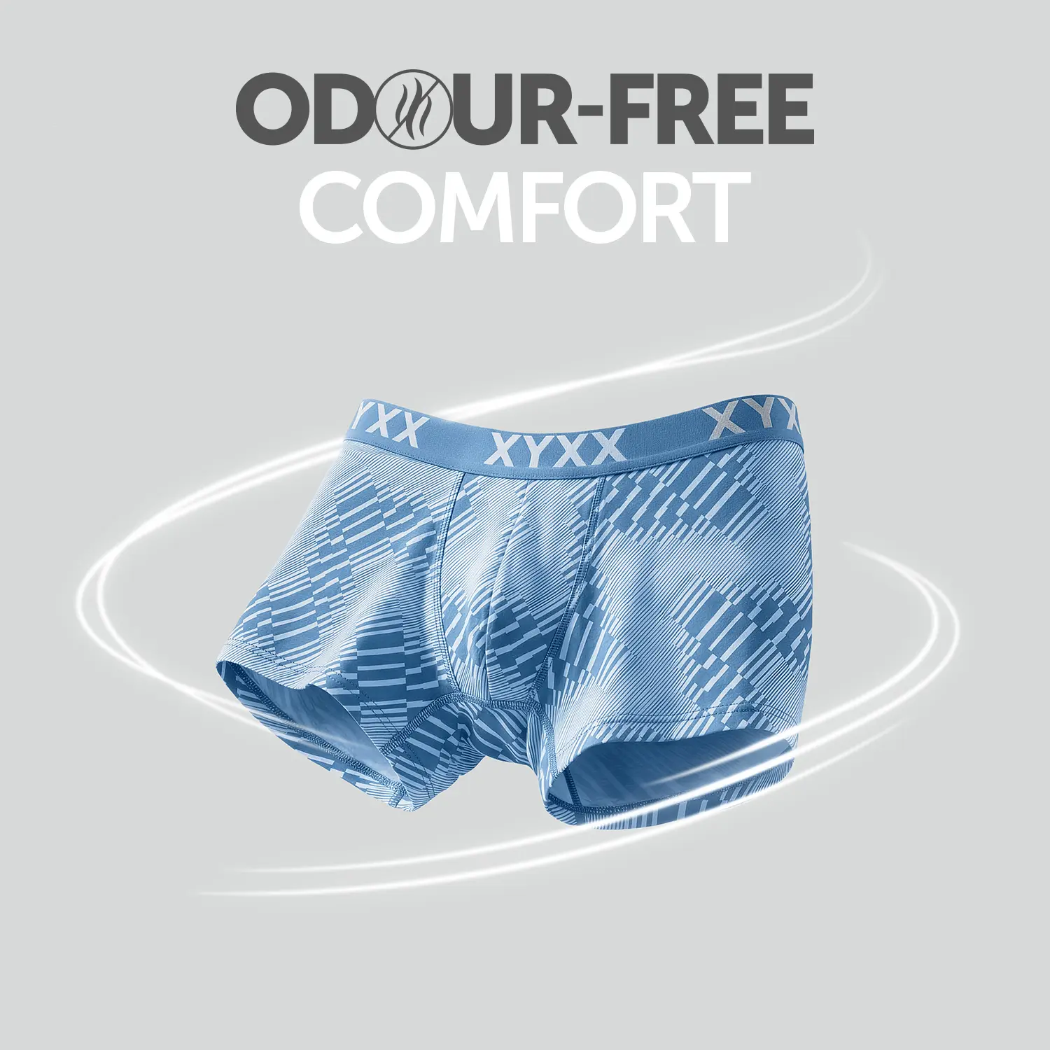 Matrix Cotton-Modal Trunks Cascade Blue - Image 4