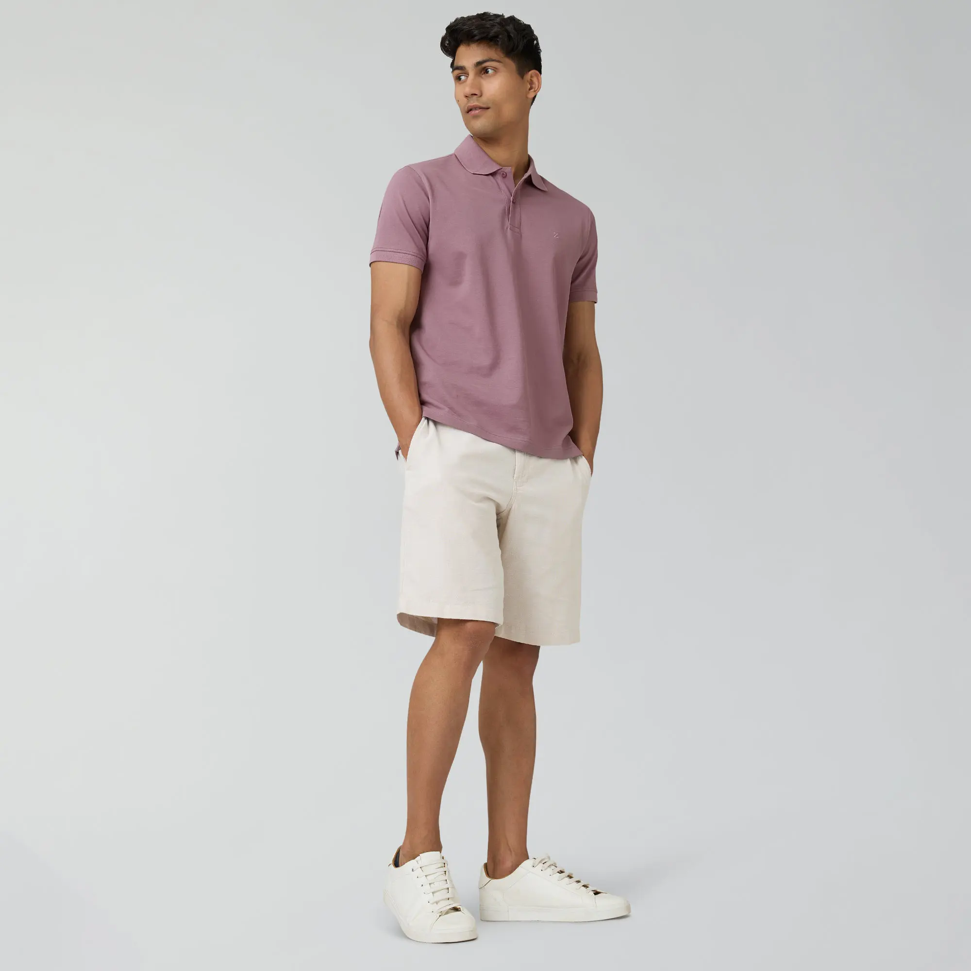 Nova Combed Cotton Polo T-shirts Rose Blush - Image 5