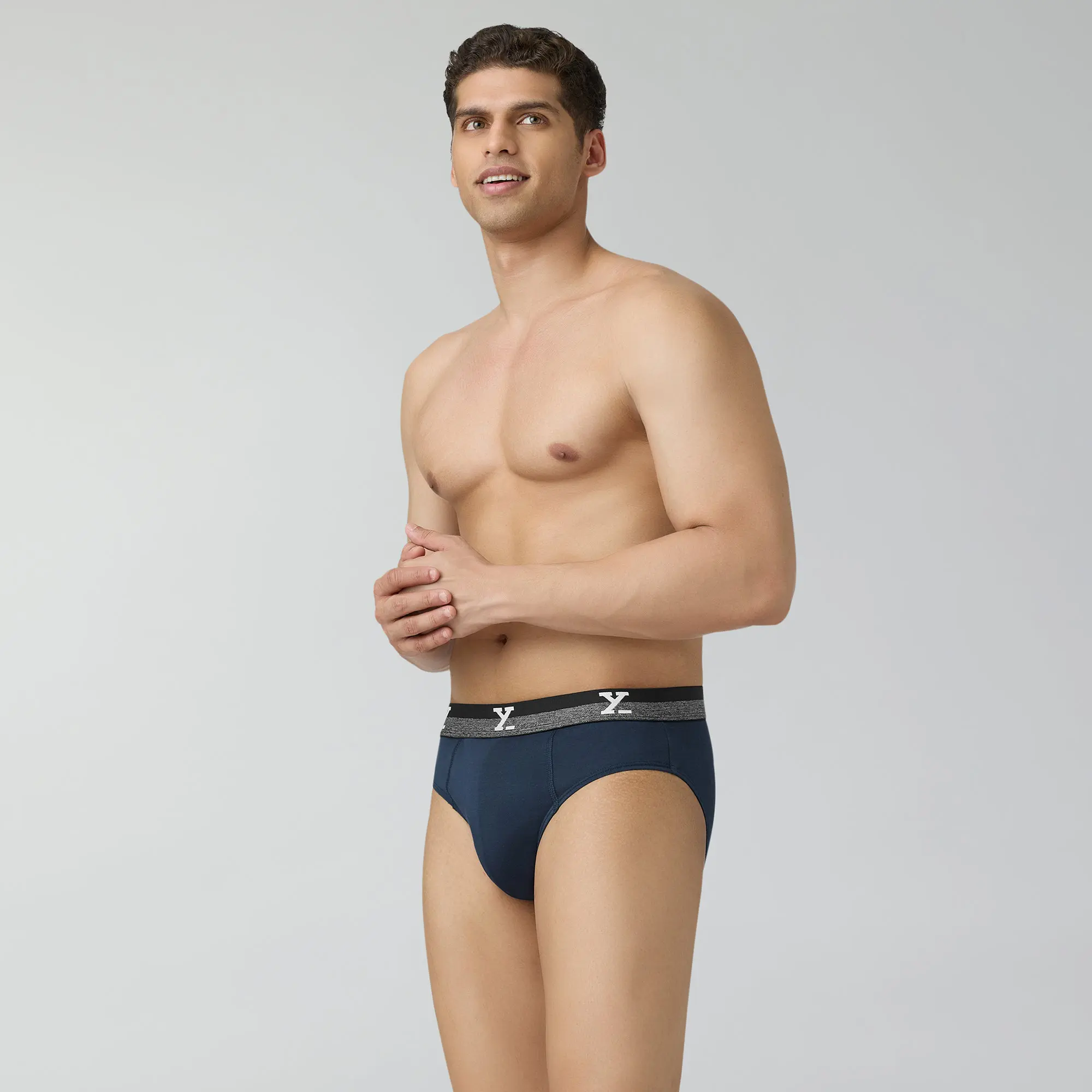 Nova Cotton Briefs Midnight Blue - Image 5
