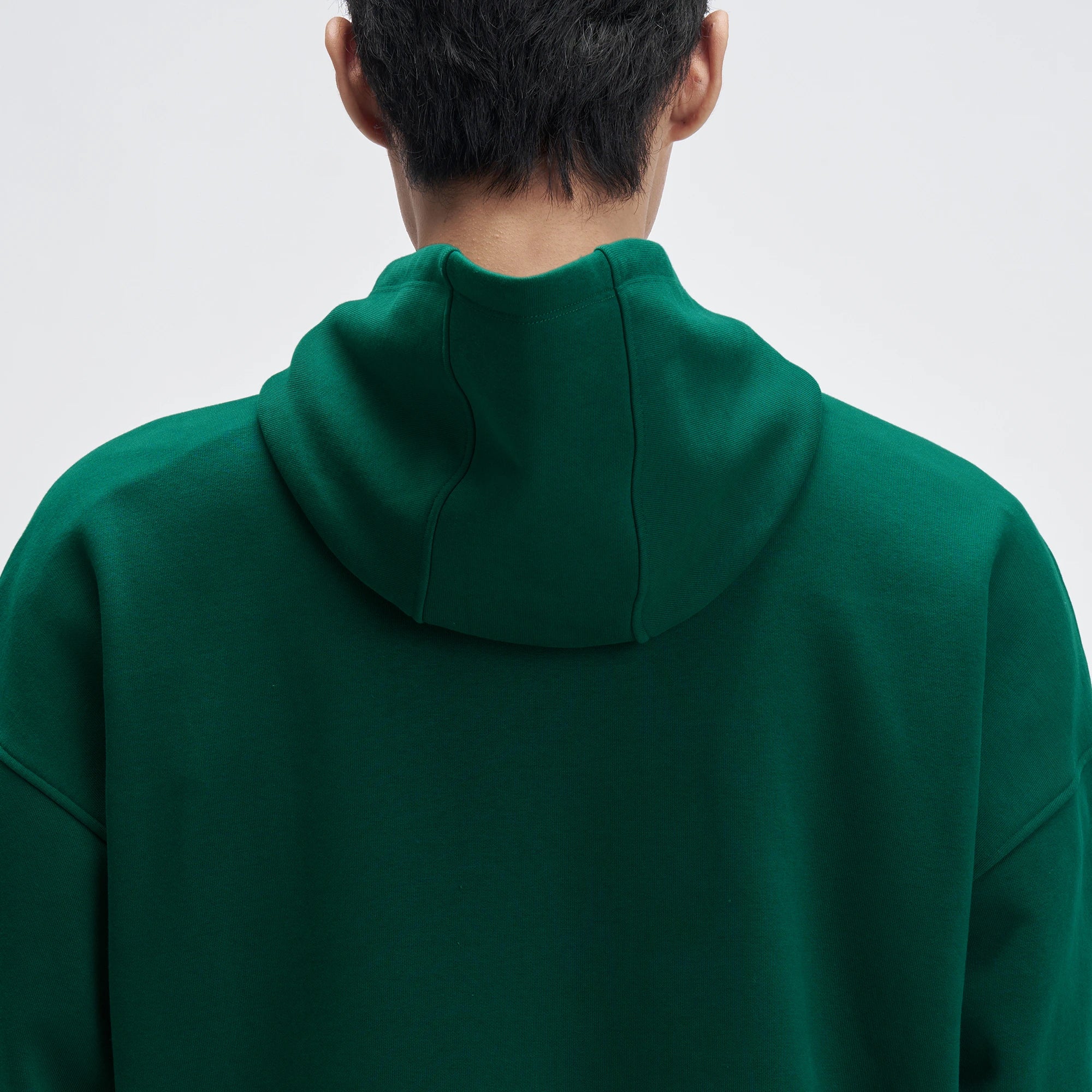 Crew Oversized Hoodie - Ivy Green - Image 5