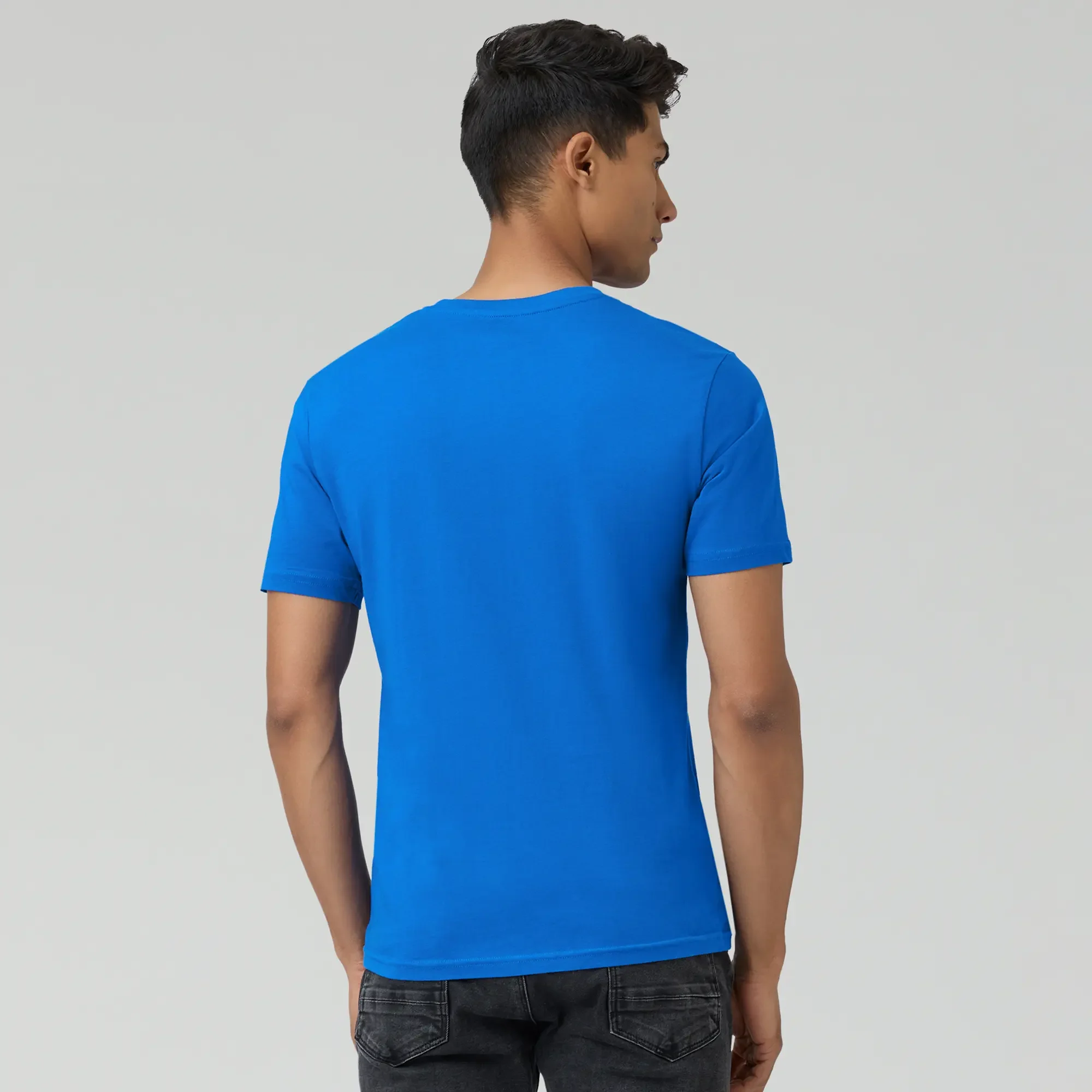 Pace Combed Cotton T-shirts Olympic Blue - Image 6