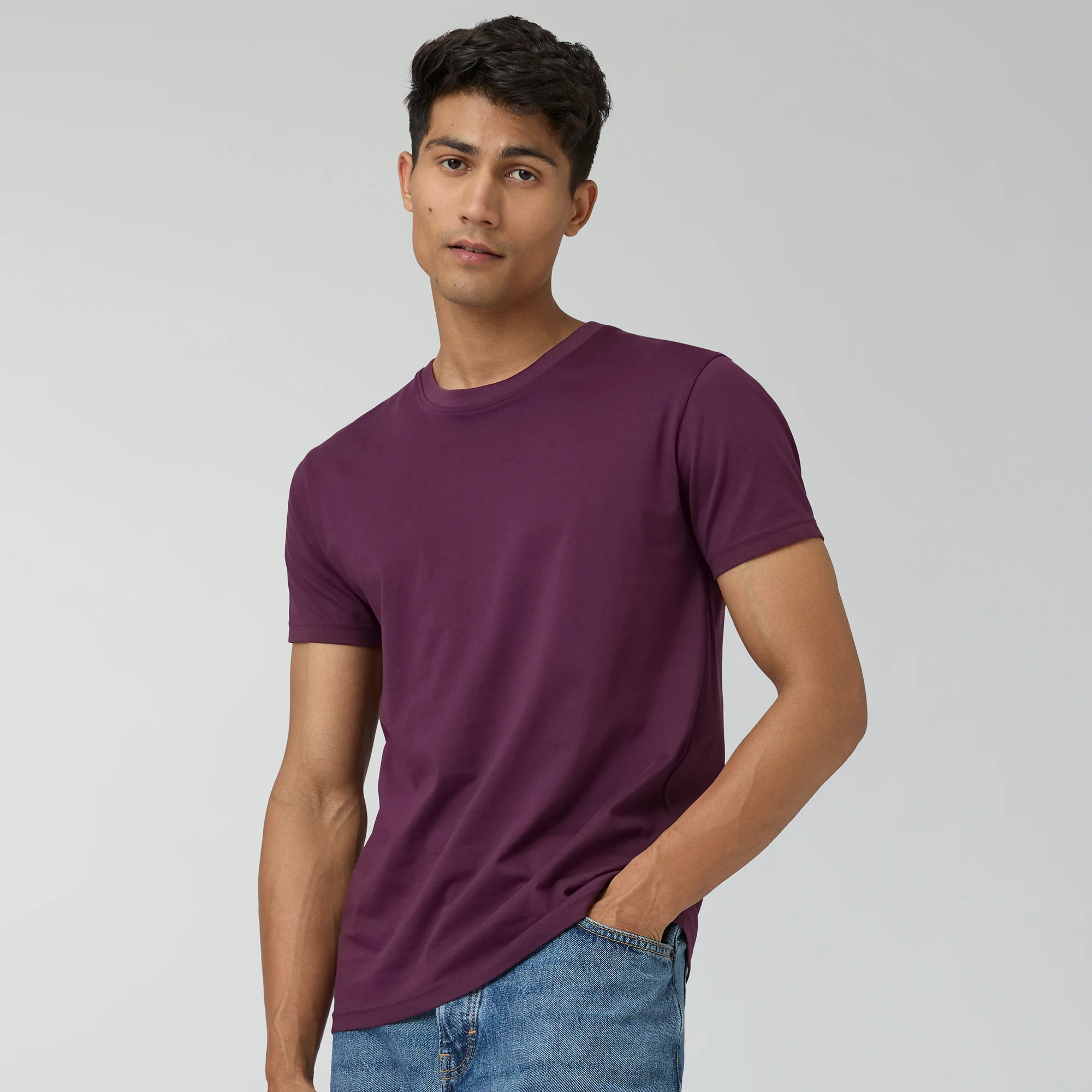 Pace Combed Cotton T-shirts (Pack of 2) - Image 5