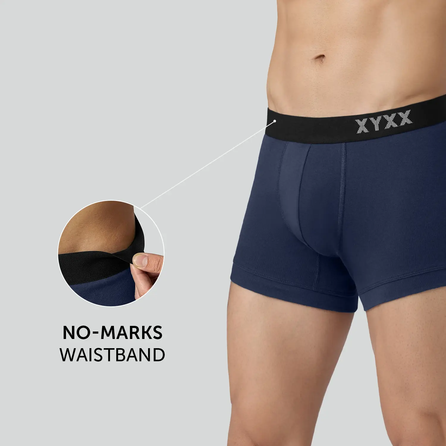 Pace Cotton Rib Trunks Estate Blue - Image 3