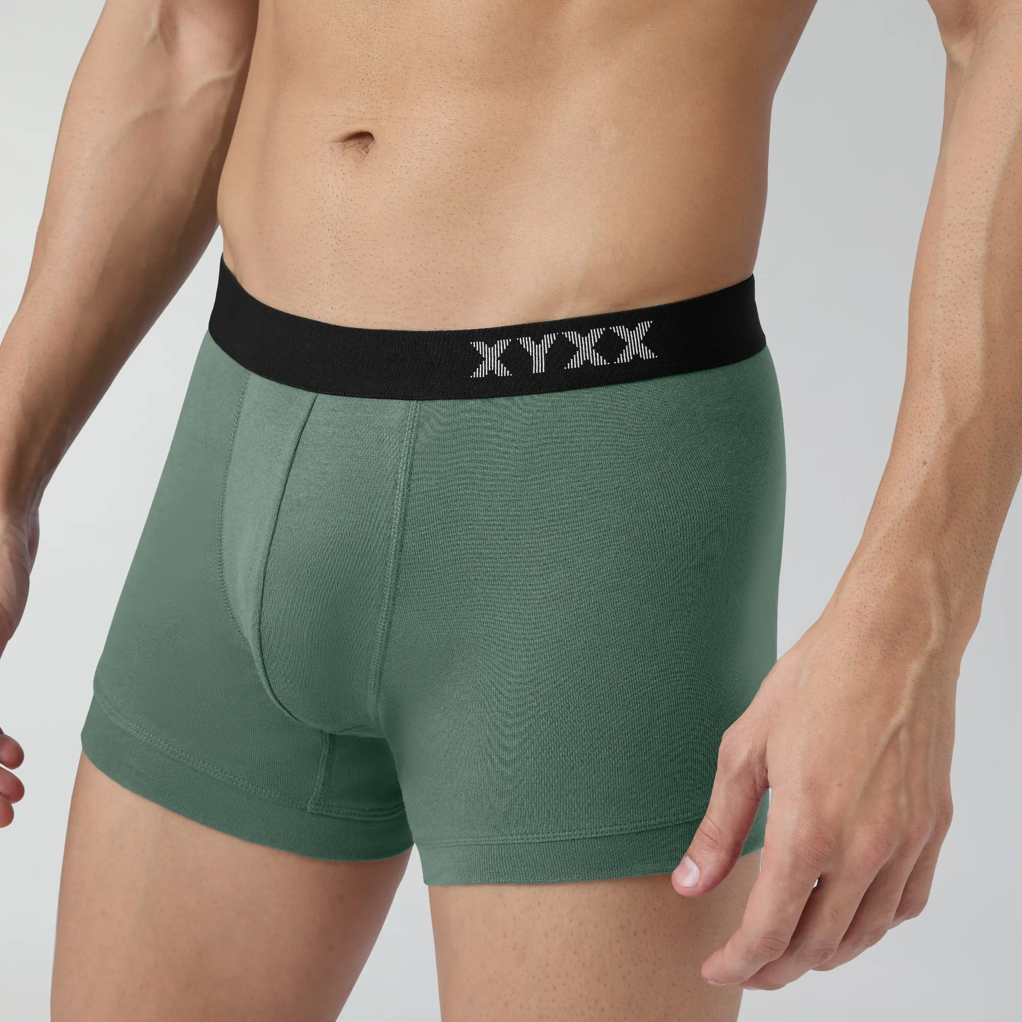 Pace Cotton Trunks Olive Geen (Pack of 6) - Image 3
