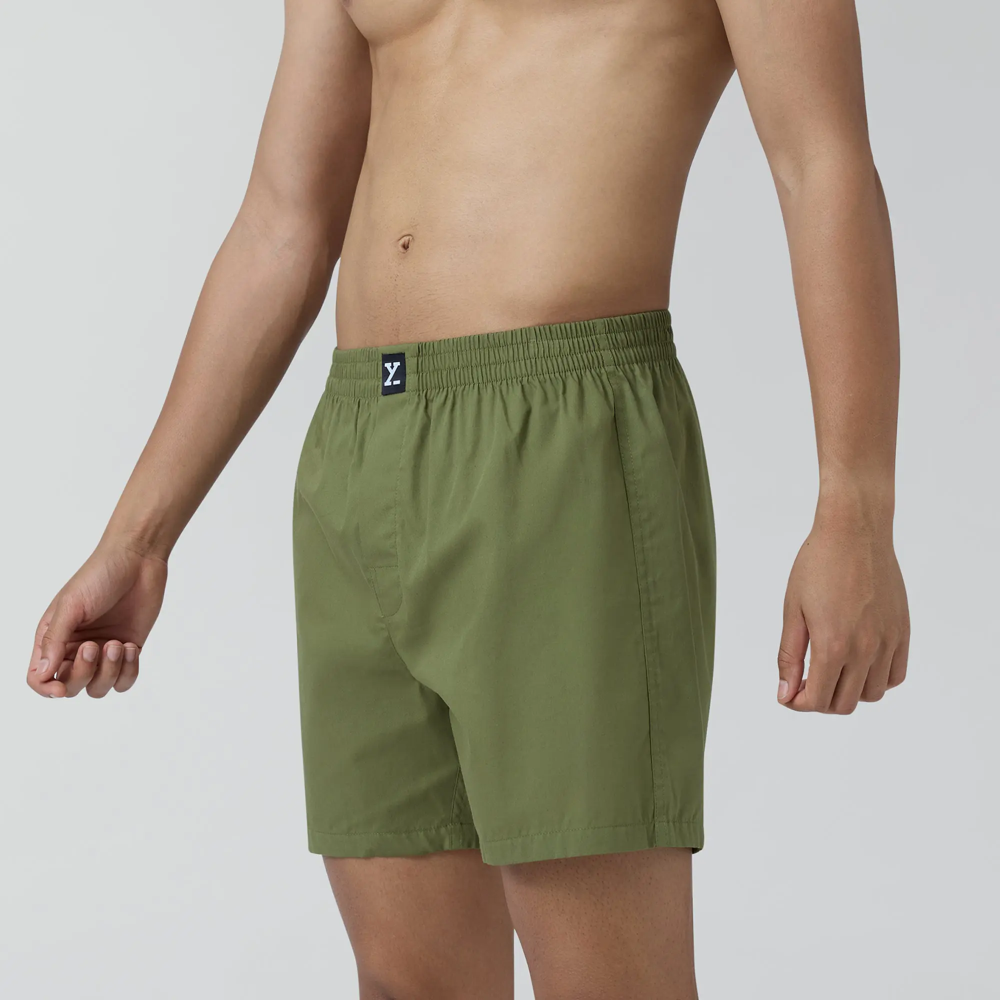 Pace Cotton Boxer Army Green - Image 3