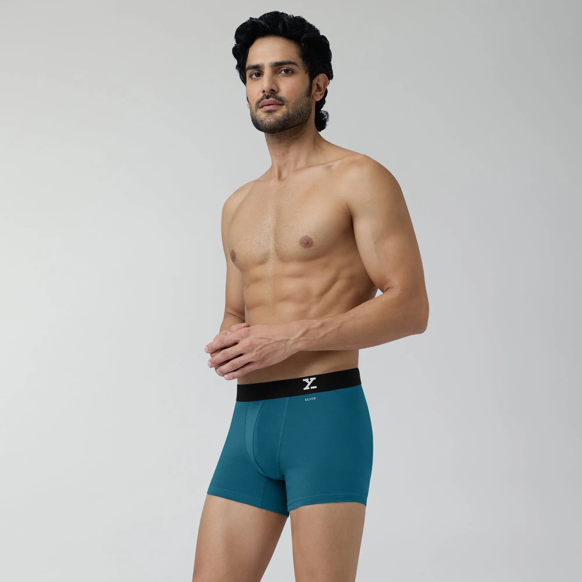 Parallax Aero Traq Cotton Trunks Red Blue Black Green(Pack of 6) - Image 3