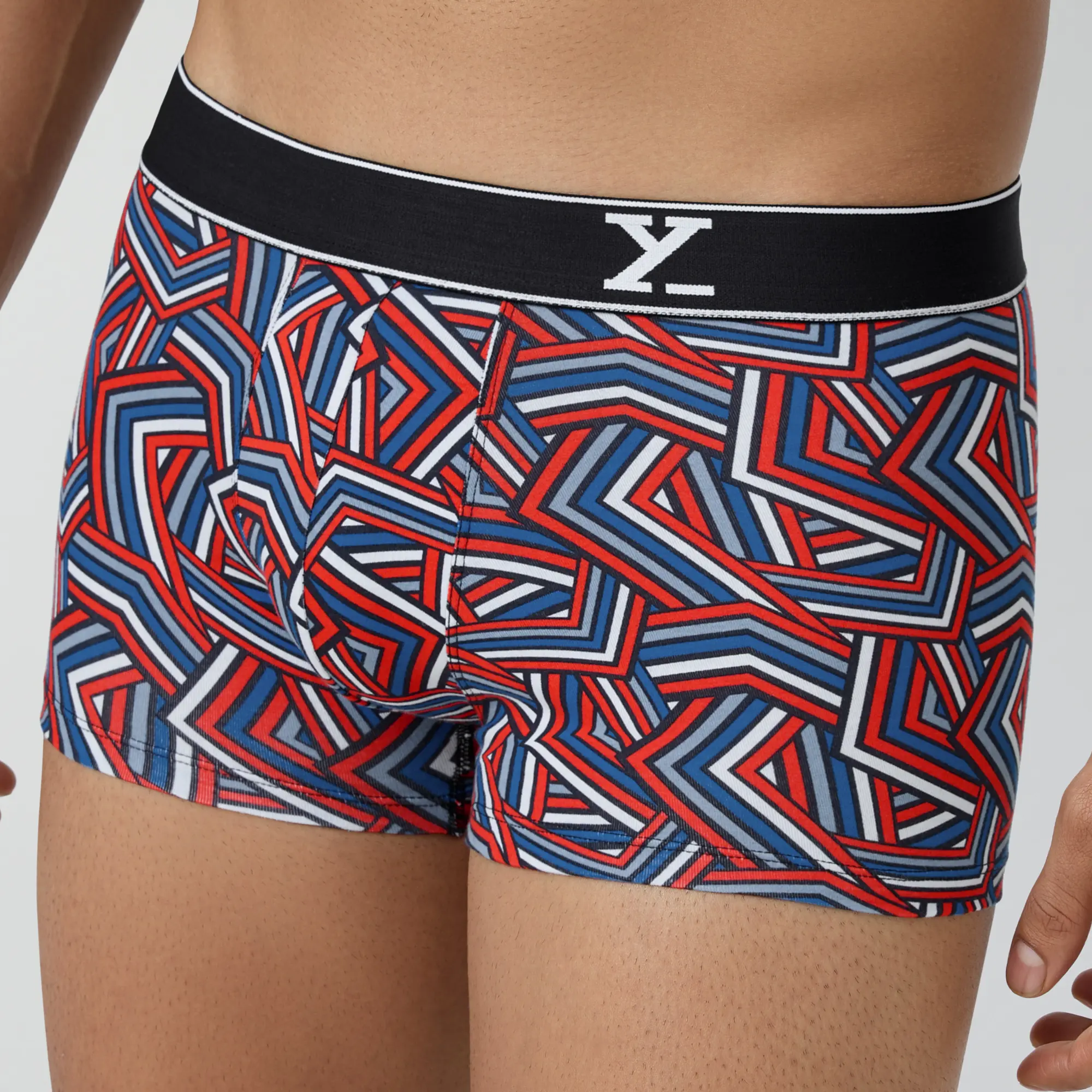 Parallax Cotton Trunks Red Stripes - Image 4