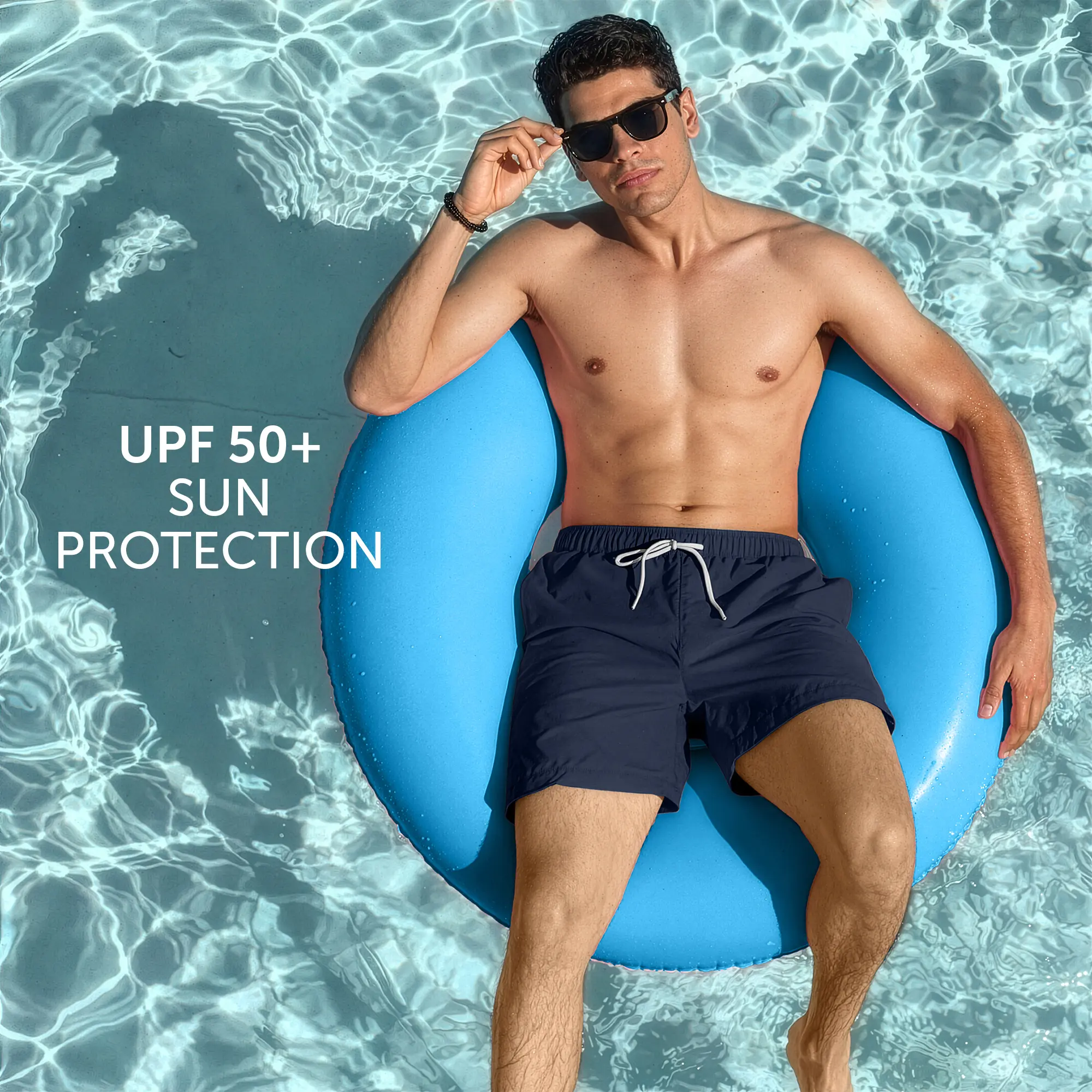 Aqua Swim Shorts Estate Blue - Image 2