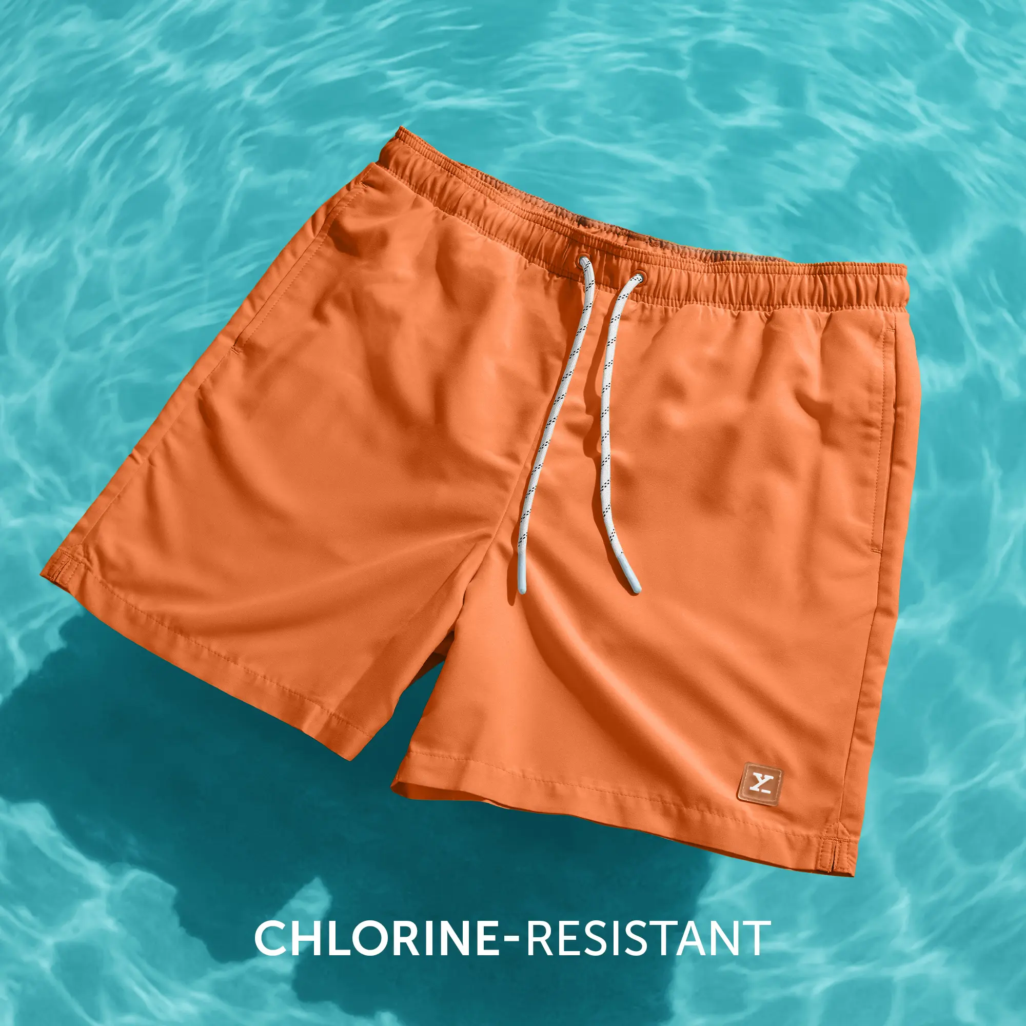 Aqua Swim Shorts Honey Orange - Image 3