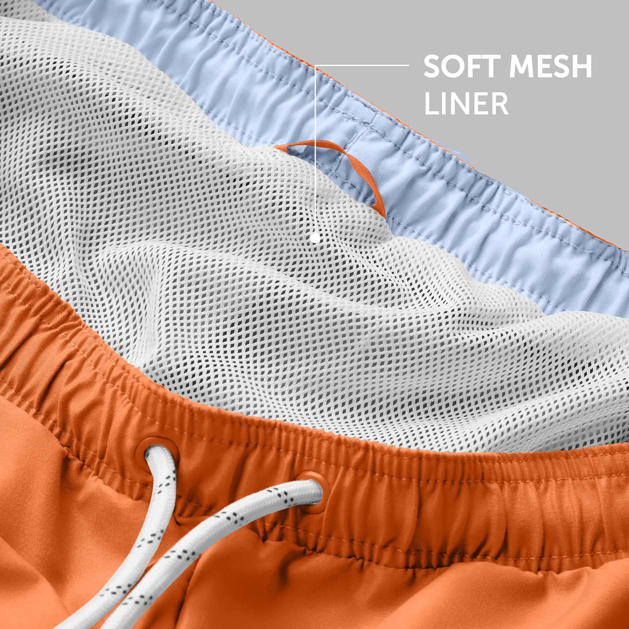 Aqua Swim Shorts Honey Orange - Image 5