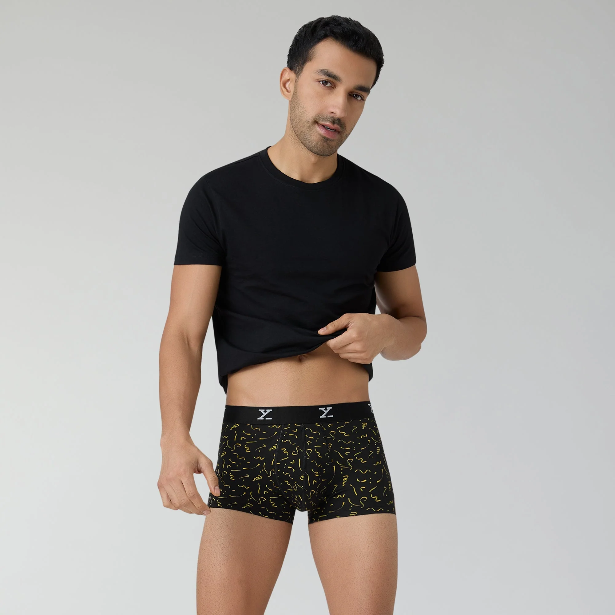 Prints For You Trunks Confetti Black - Image 3