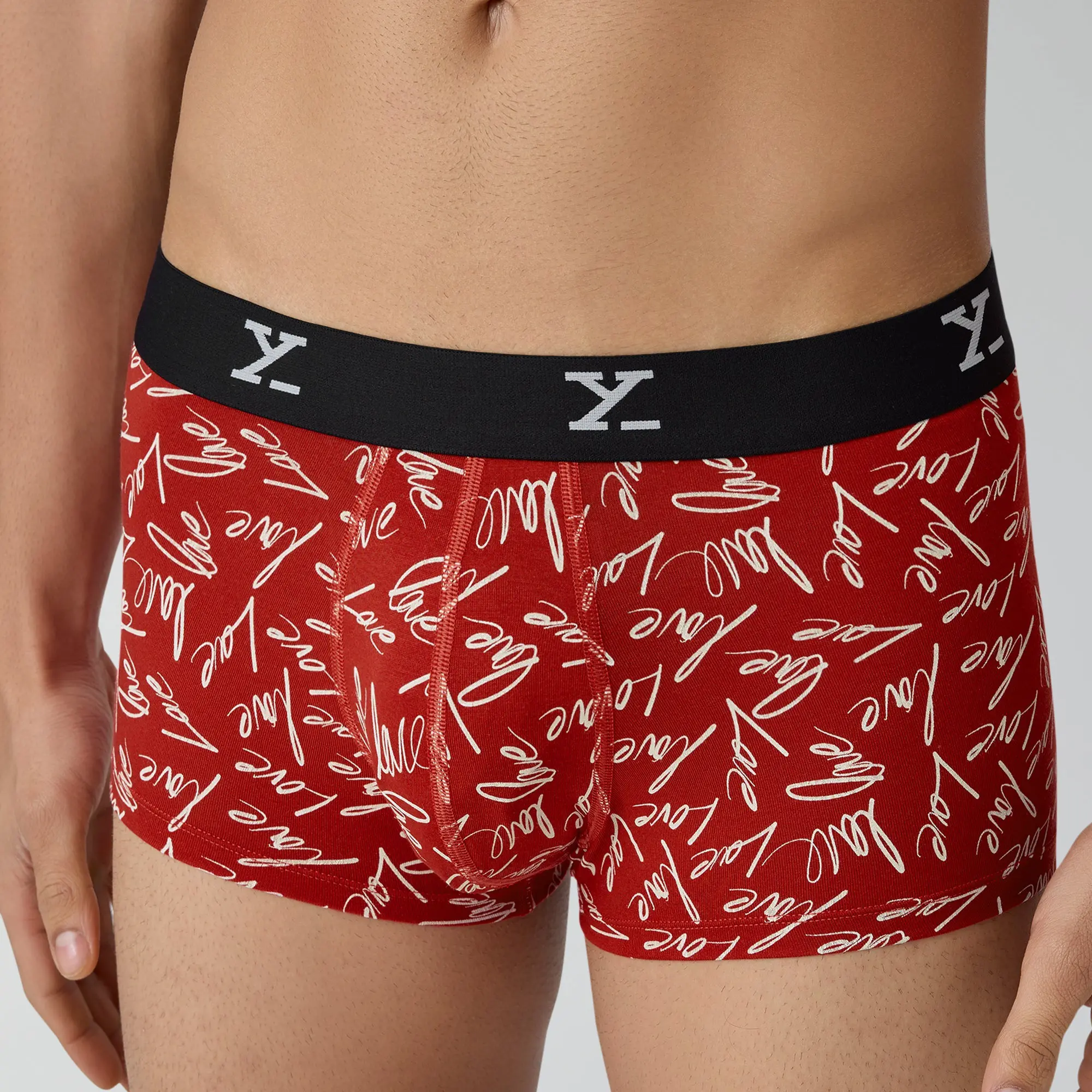 Prints For You Trunks Lovestruck Red - Image 6