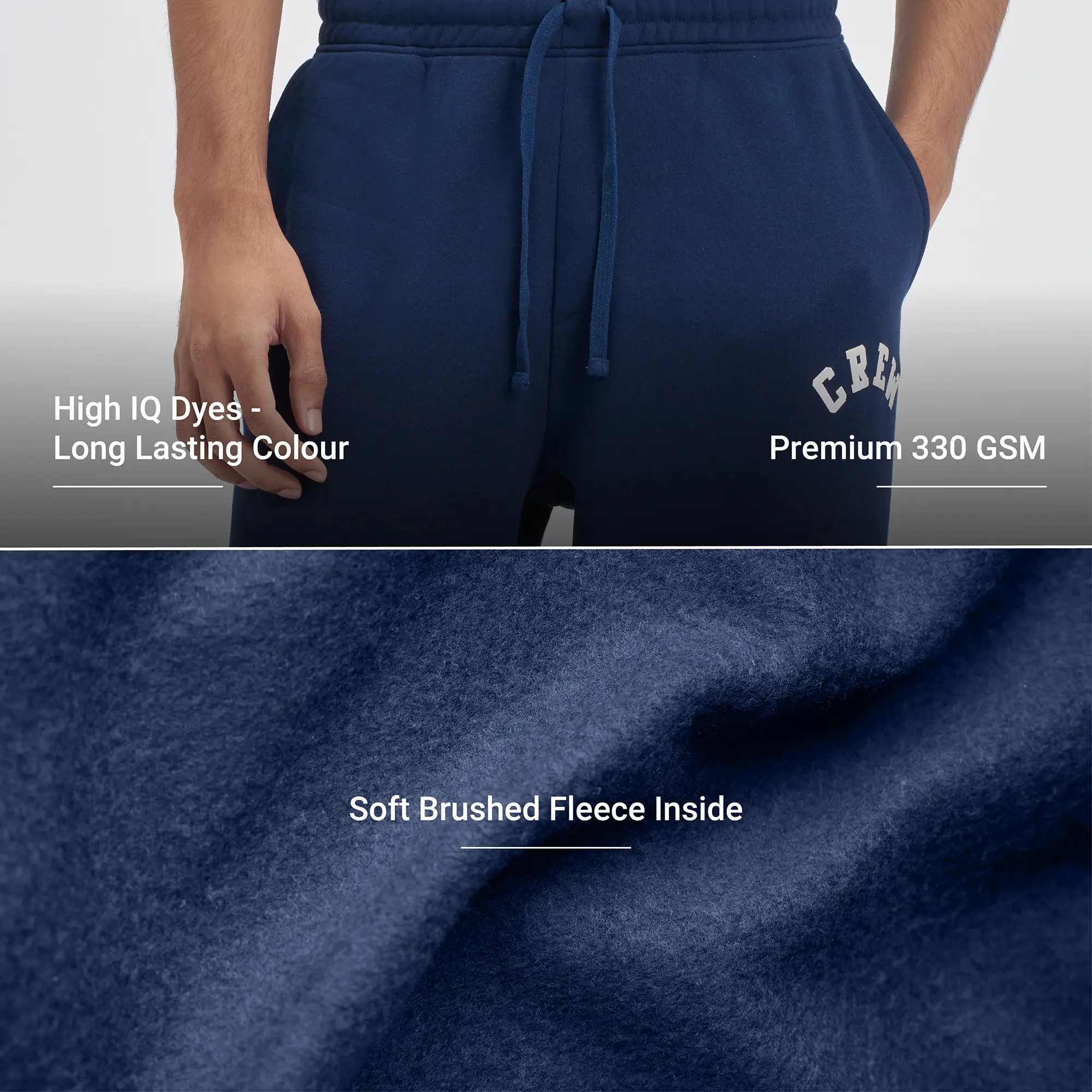 Crew Relaxed Fit Sweatpants - Blue Nights - Image 2