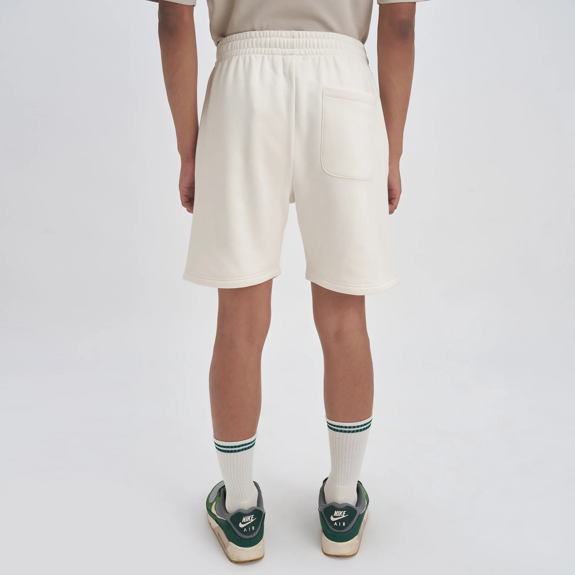 Crew Relaxed Fit Sweatshorts - Frost White - Image 5