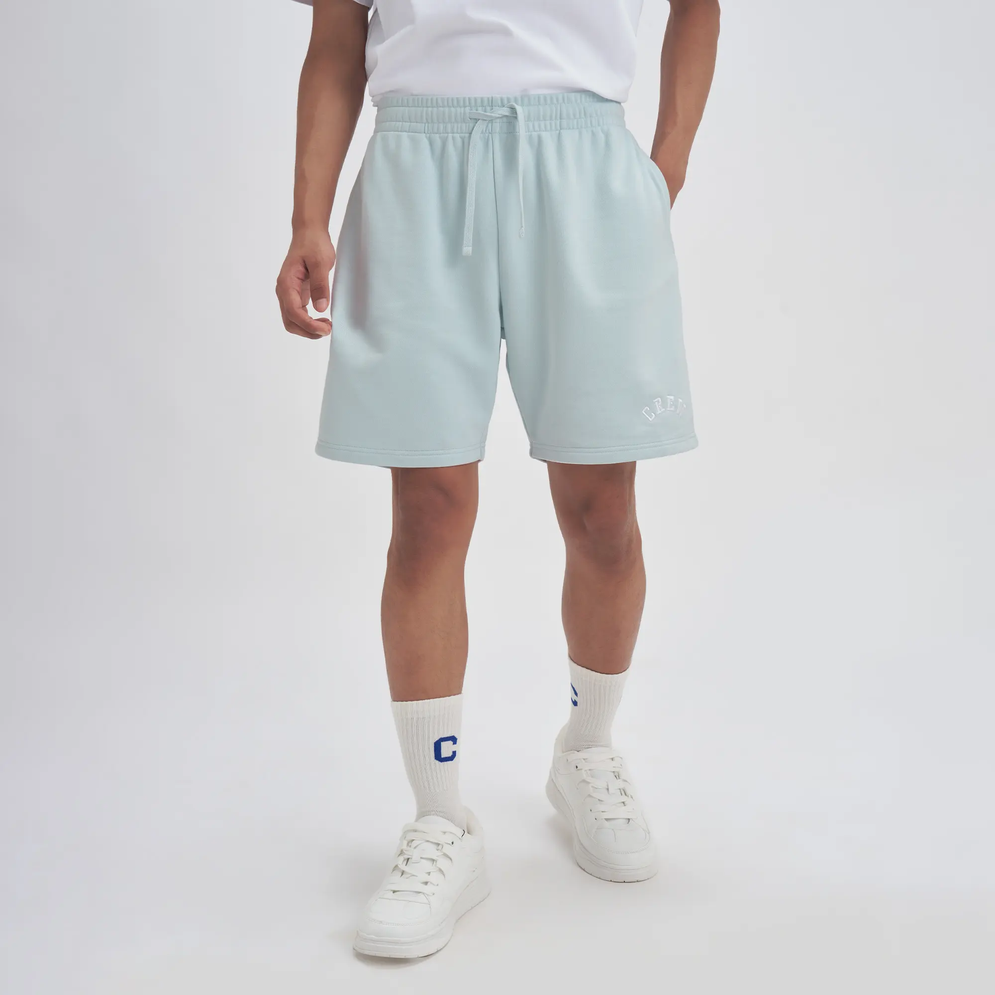 Crew Relaxed Fit Sweatshorts - Quad Blue - Image 3