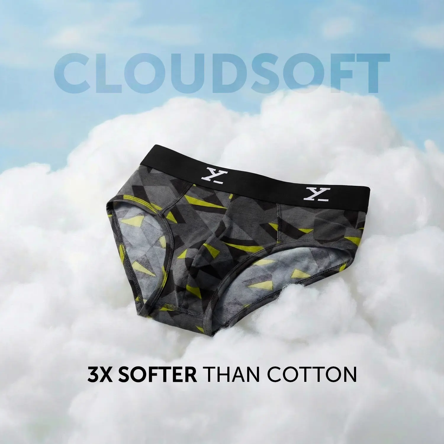 Shuffle Modal Briefs Prism Grey - Image 2