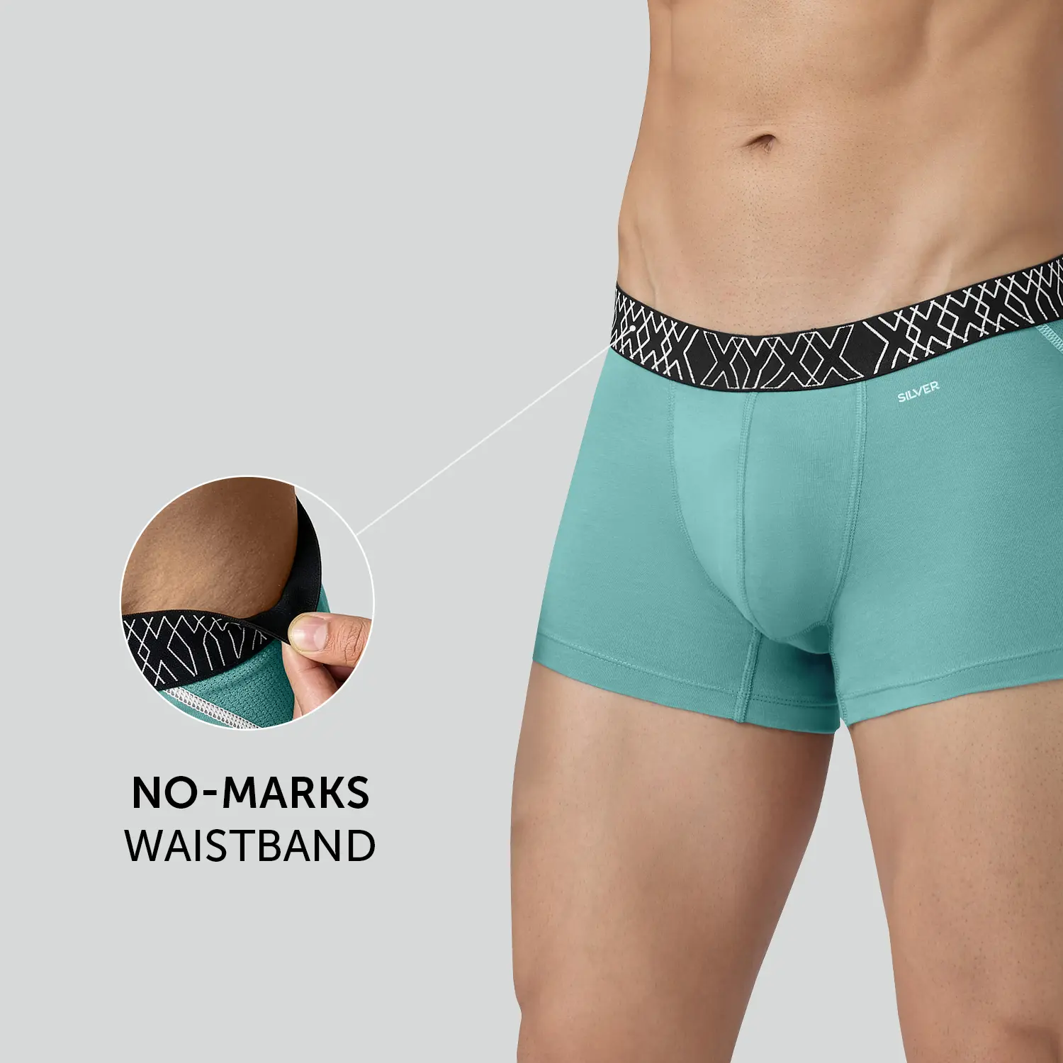 Sprint Cotton Stretch Trunks Atlas Blue - Image 5