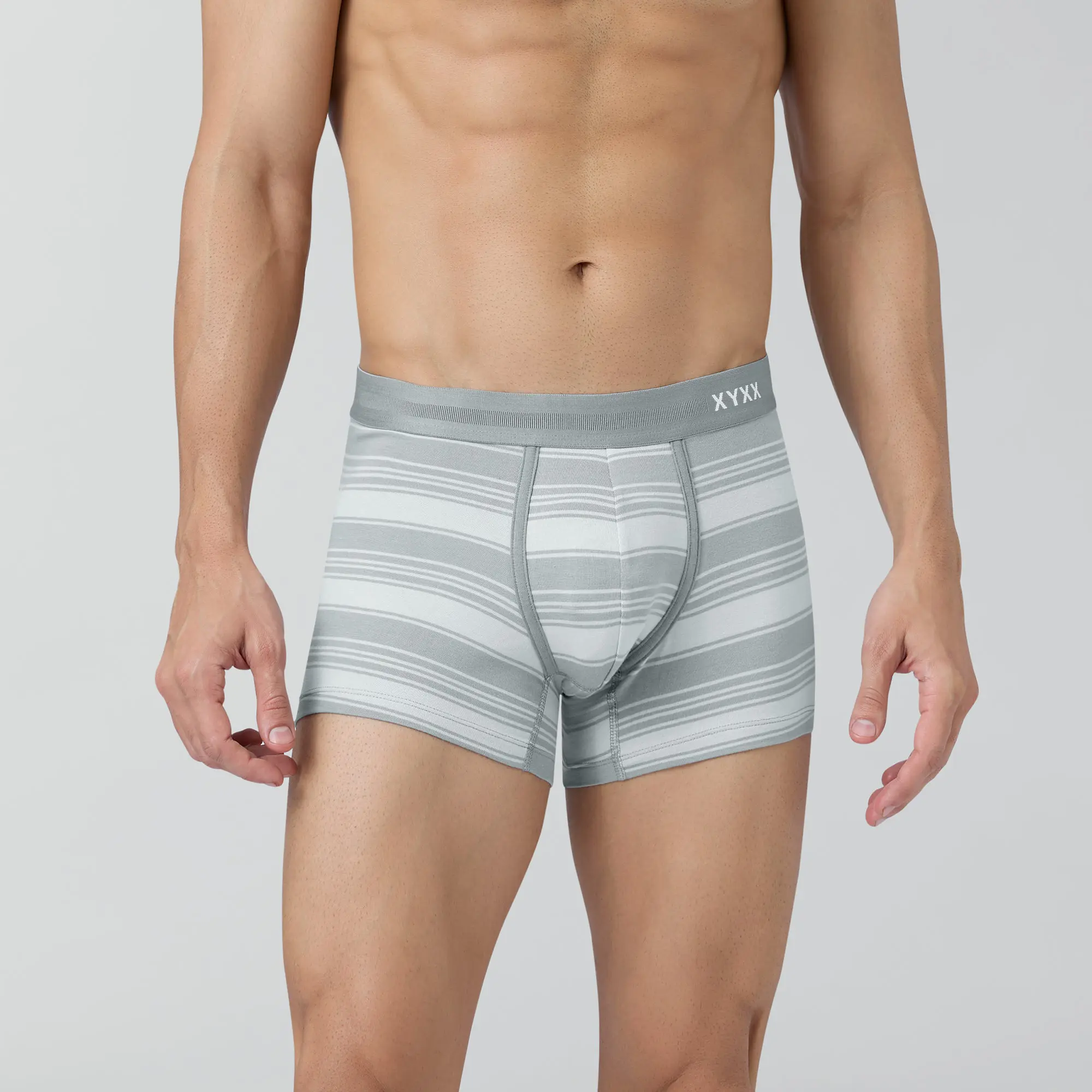 Streax Cotton Stretch Trunks Cloud Grey - Image 2