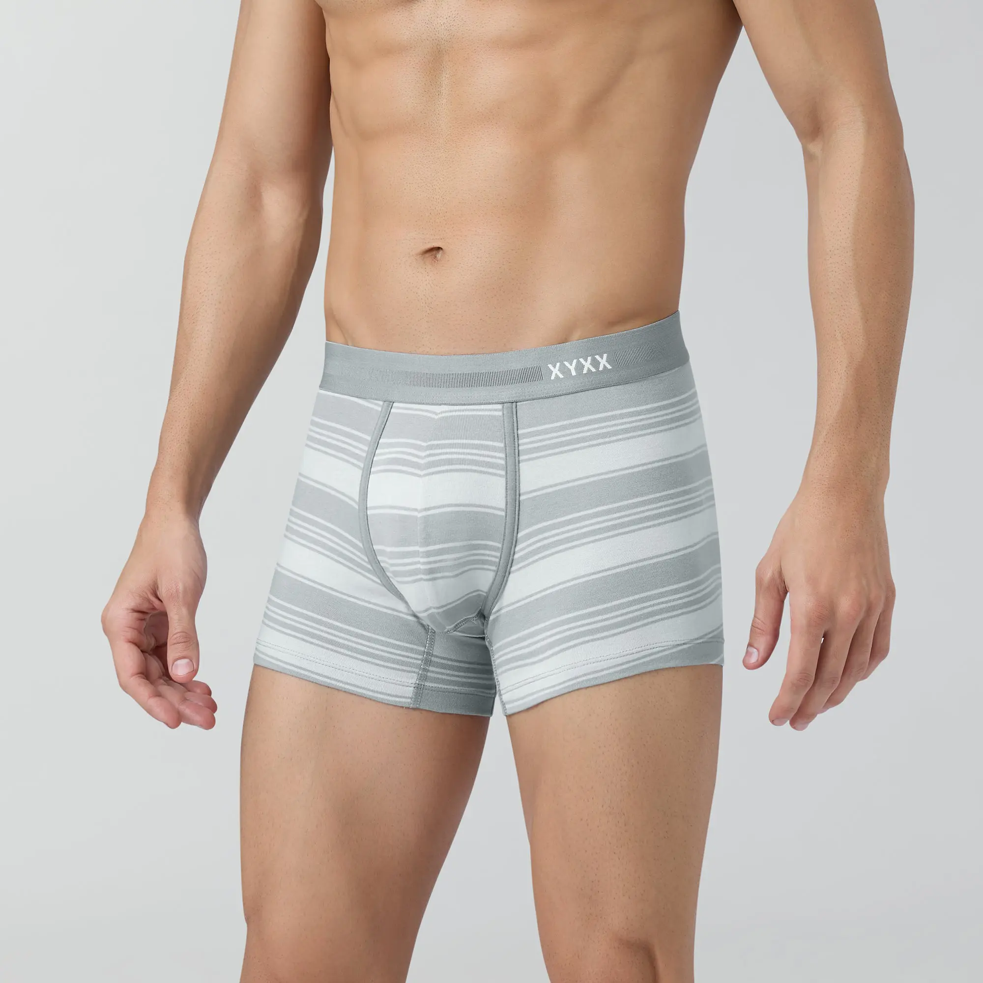 Streax Cotton Stretch Trunks Cloud Grey - Image 5