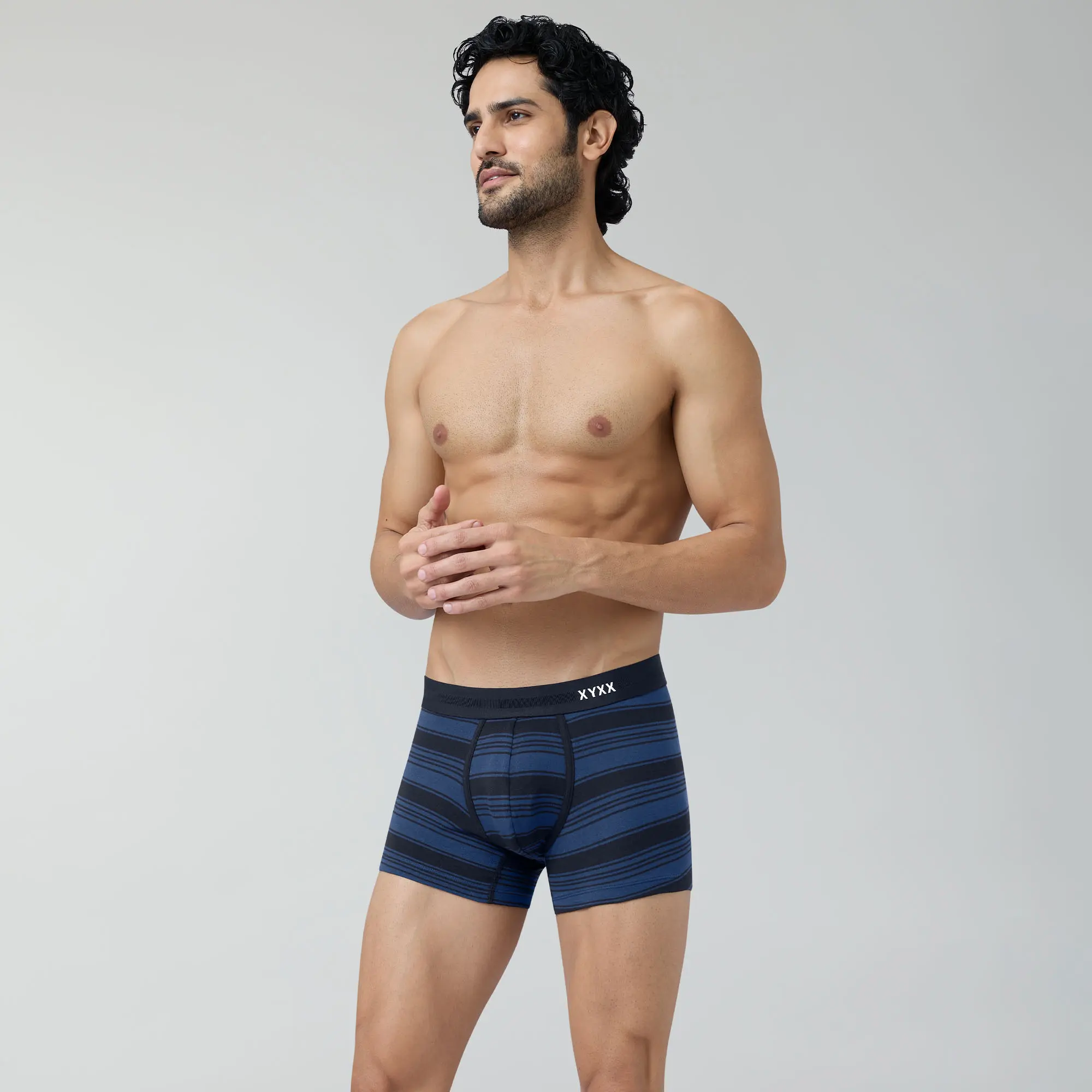Streax Cotton Stretch Trunks Opal Blue - Image 3