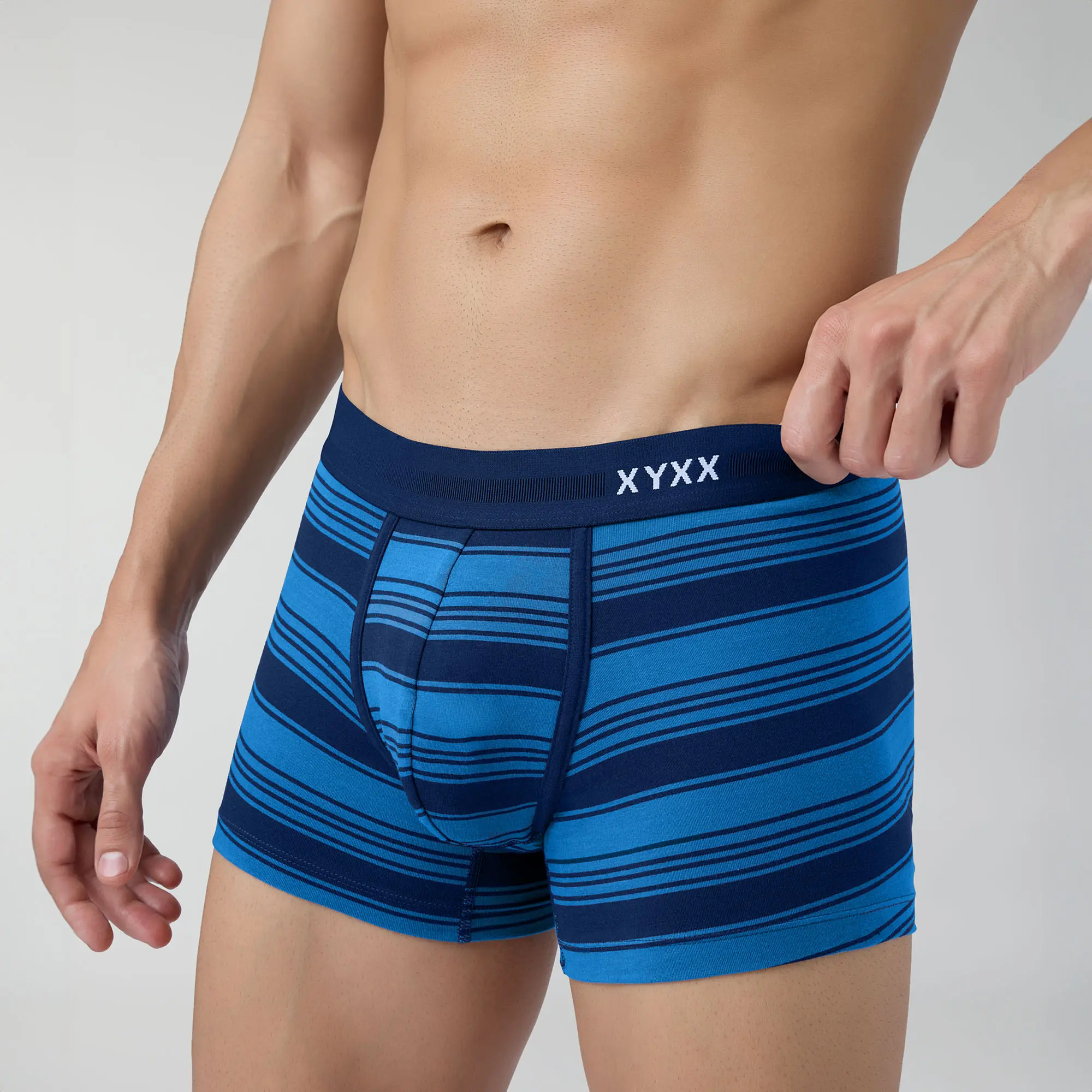 Streax Cotton Stretch Trunks Pacific Blue - Image 6