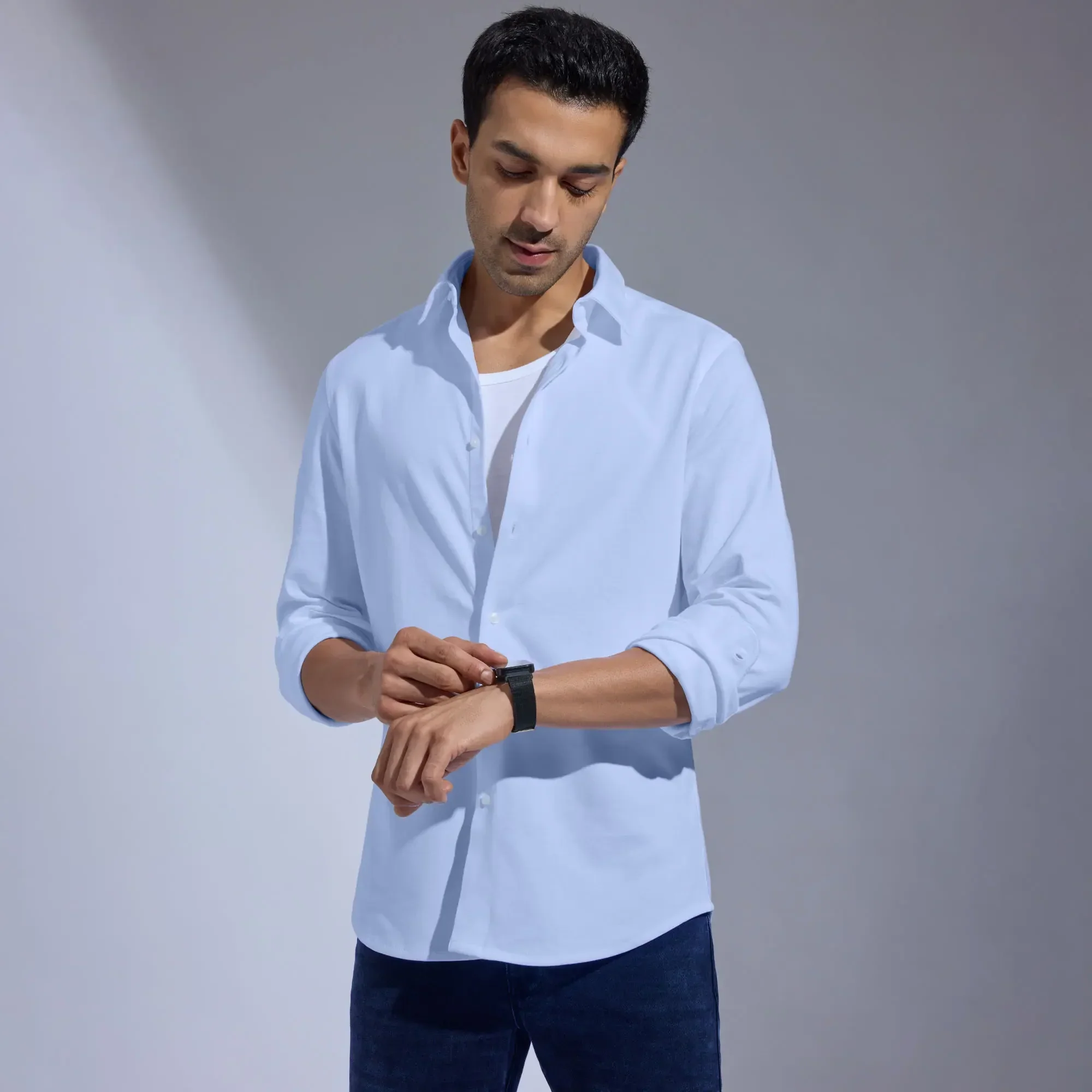 Aero Super-Soft Combed Cotton Vest Pack of 3 - Image 5