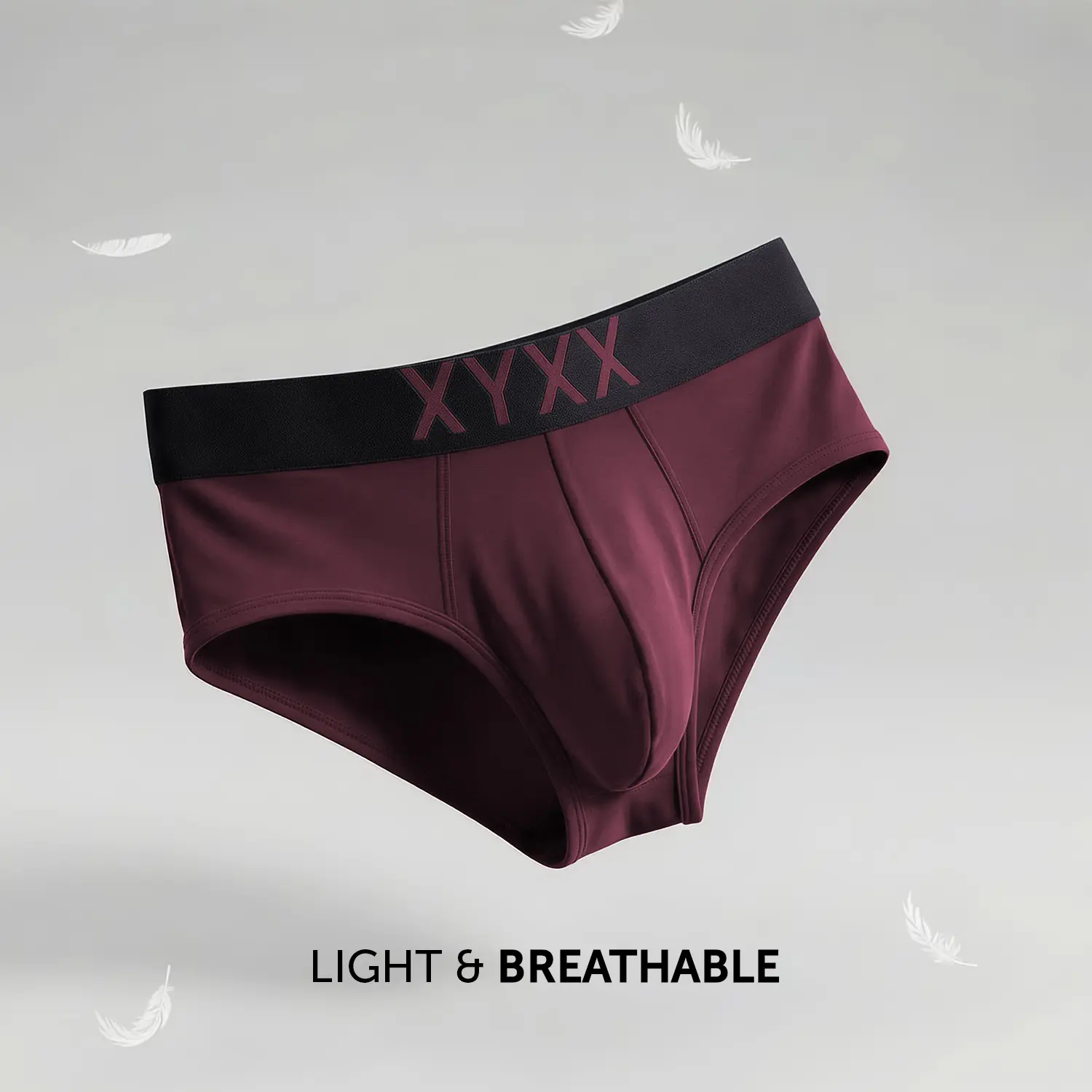 Alpha Tactel Briefs - Auburn Red - Image 4