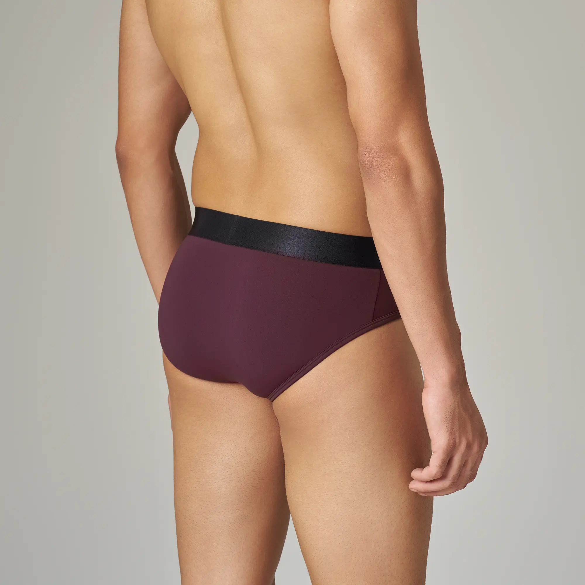 Alpha Tactel Briefs - Auburn Red - Image 5
