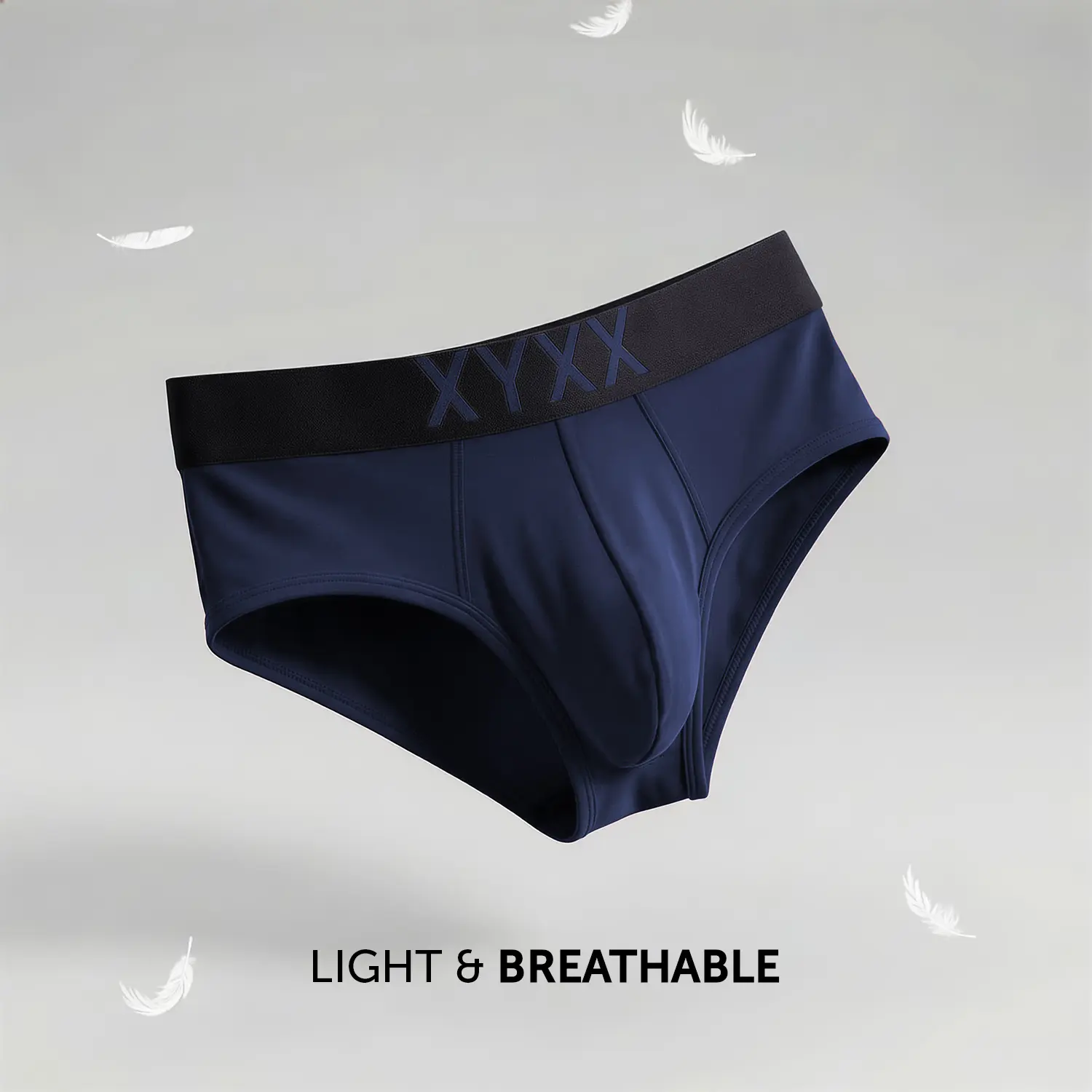 Alpha Tactel Briefs - Navy Blue - Image 2