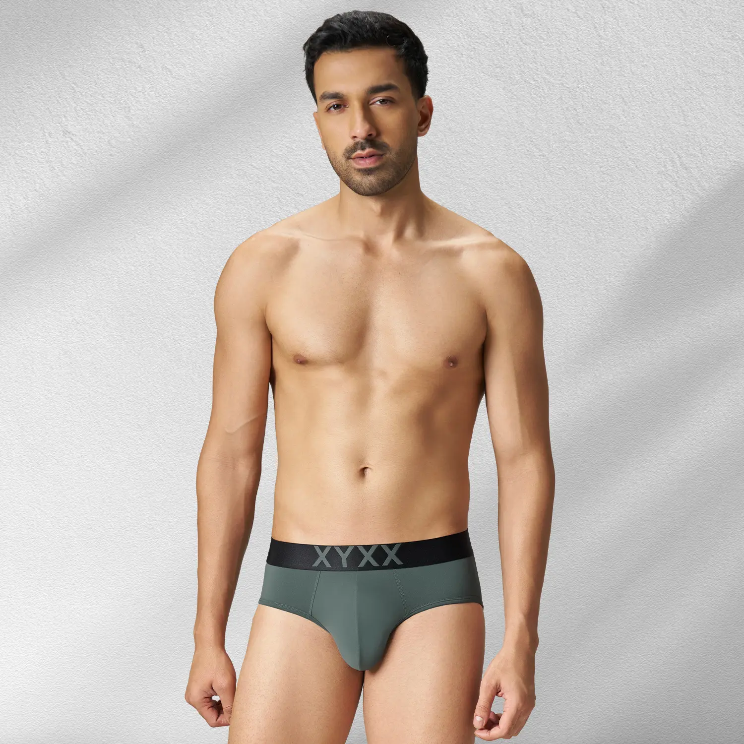 Alpha Tactel Briefs - Olive Green