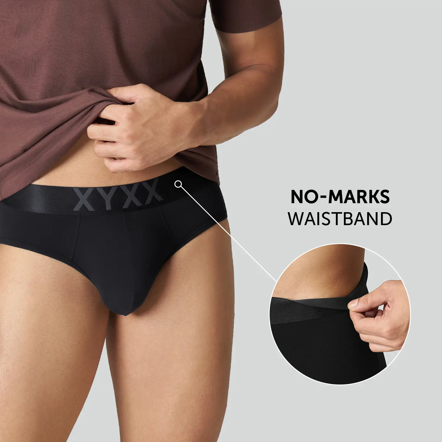 Alpha Tactel Briefs - Pitch Black - Image 4