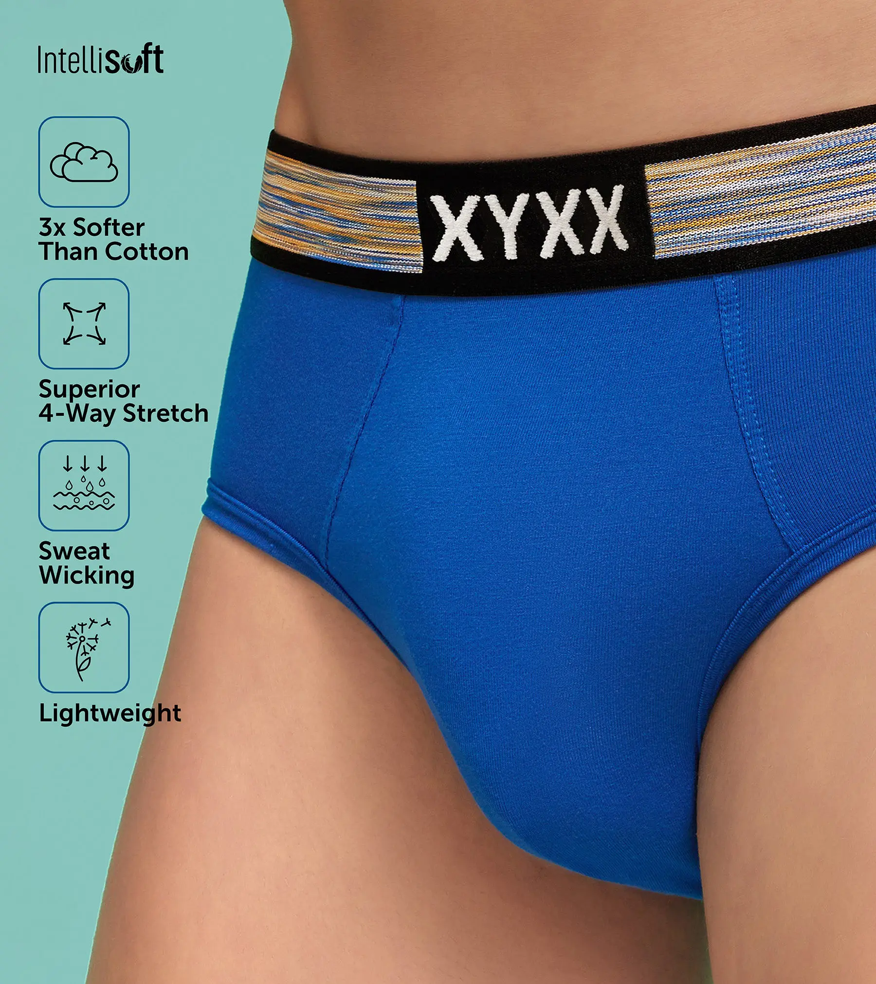 Hues Briefs Blue Symphony - Image 5