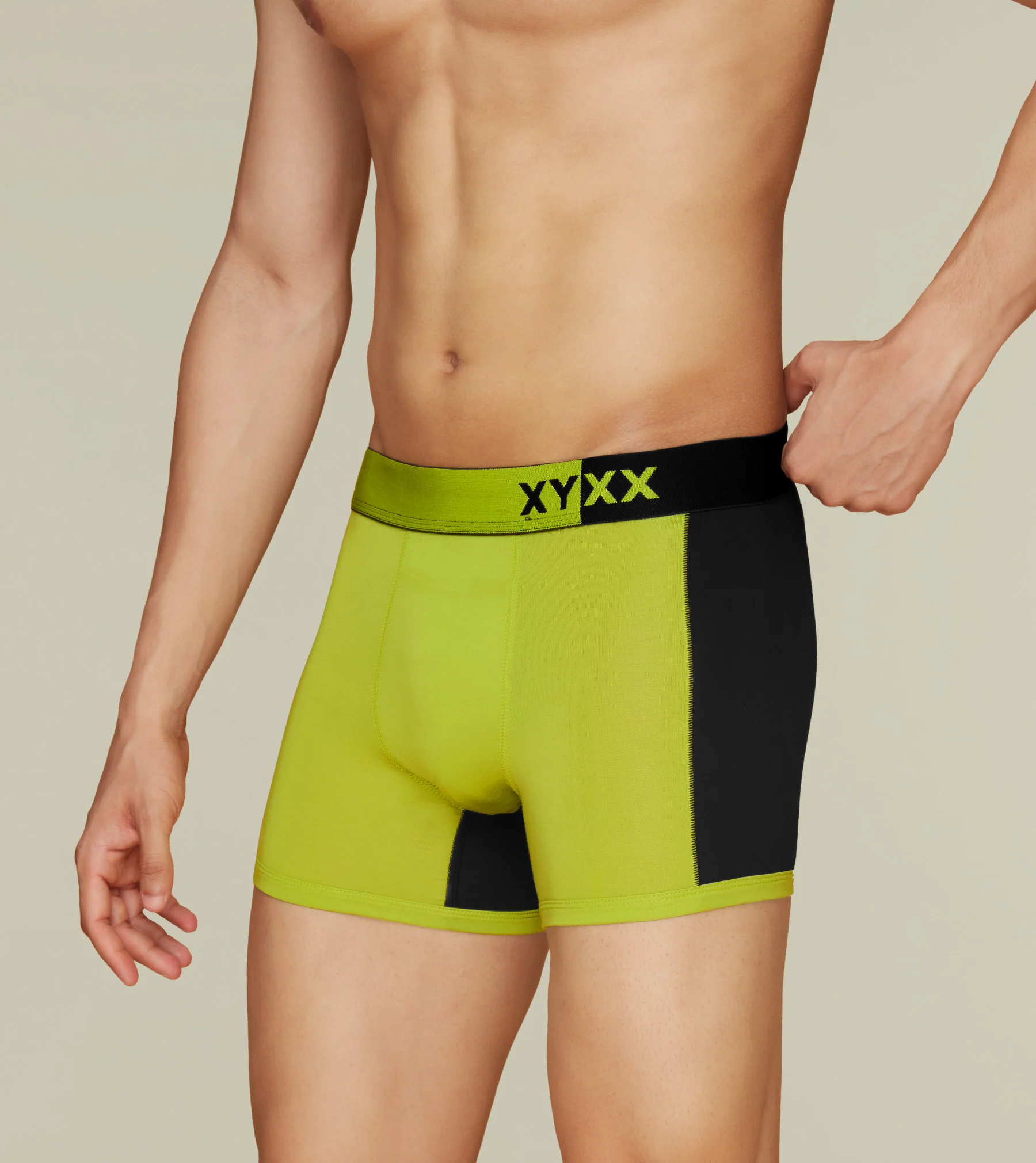 Dualist Modal Trunks Pack of 3 (Aqua Blue, Lime Yellow, Blue) - Image 4