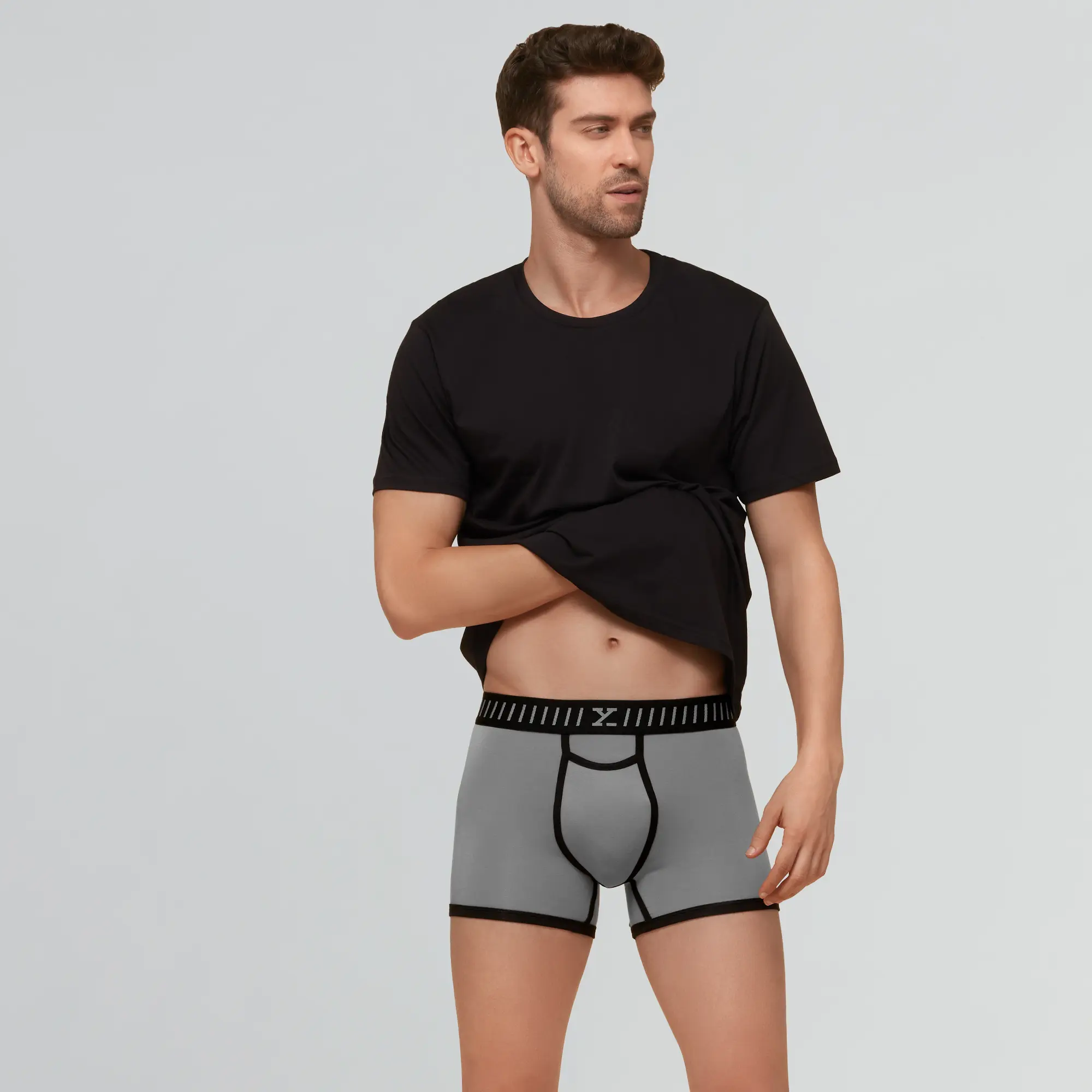 Vibe Modal Trunks Ash Grey - Image 4