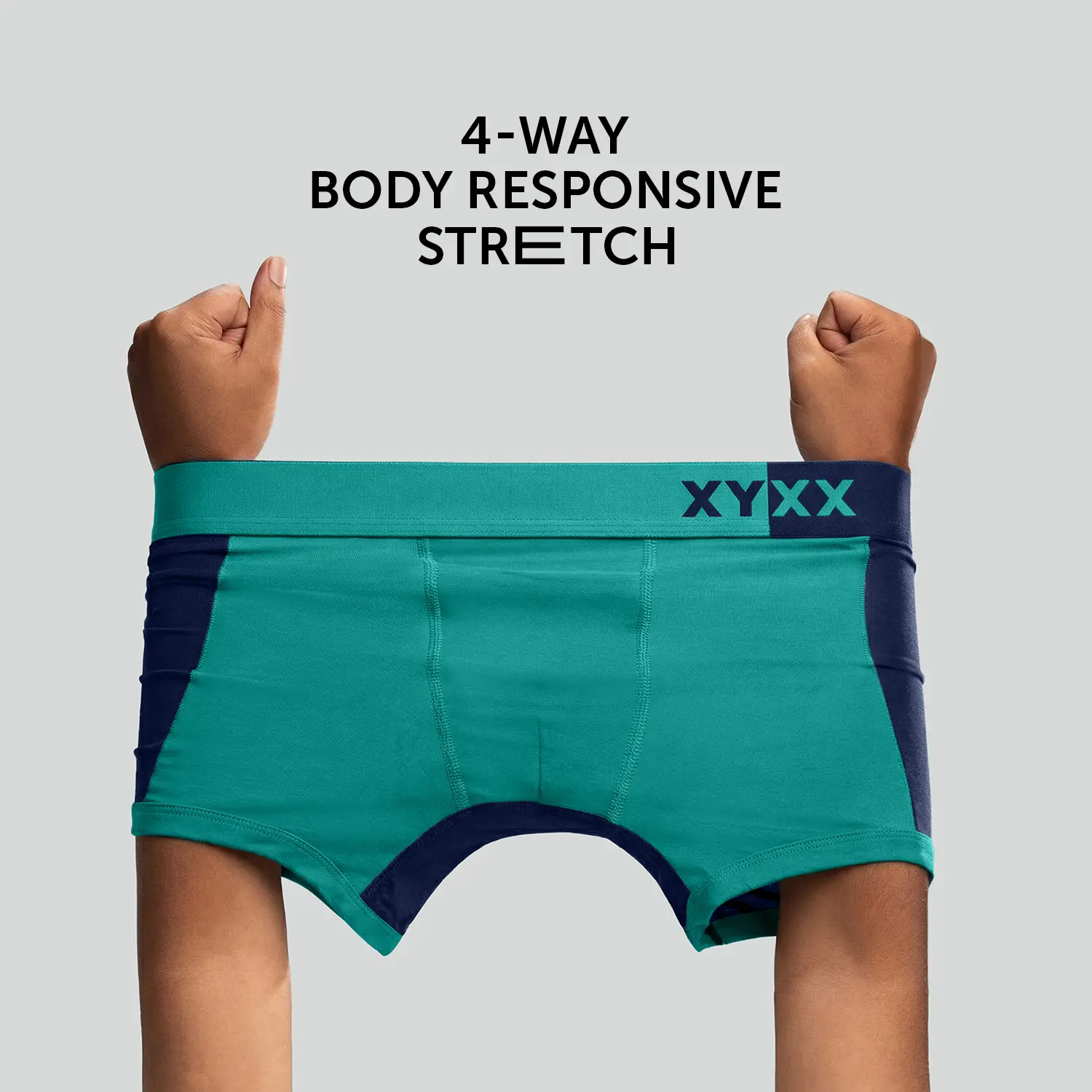 Dualist Modal Trunks Aqua Green - Image 3